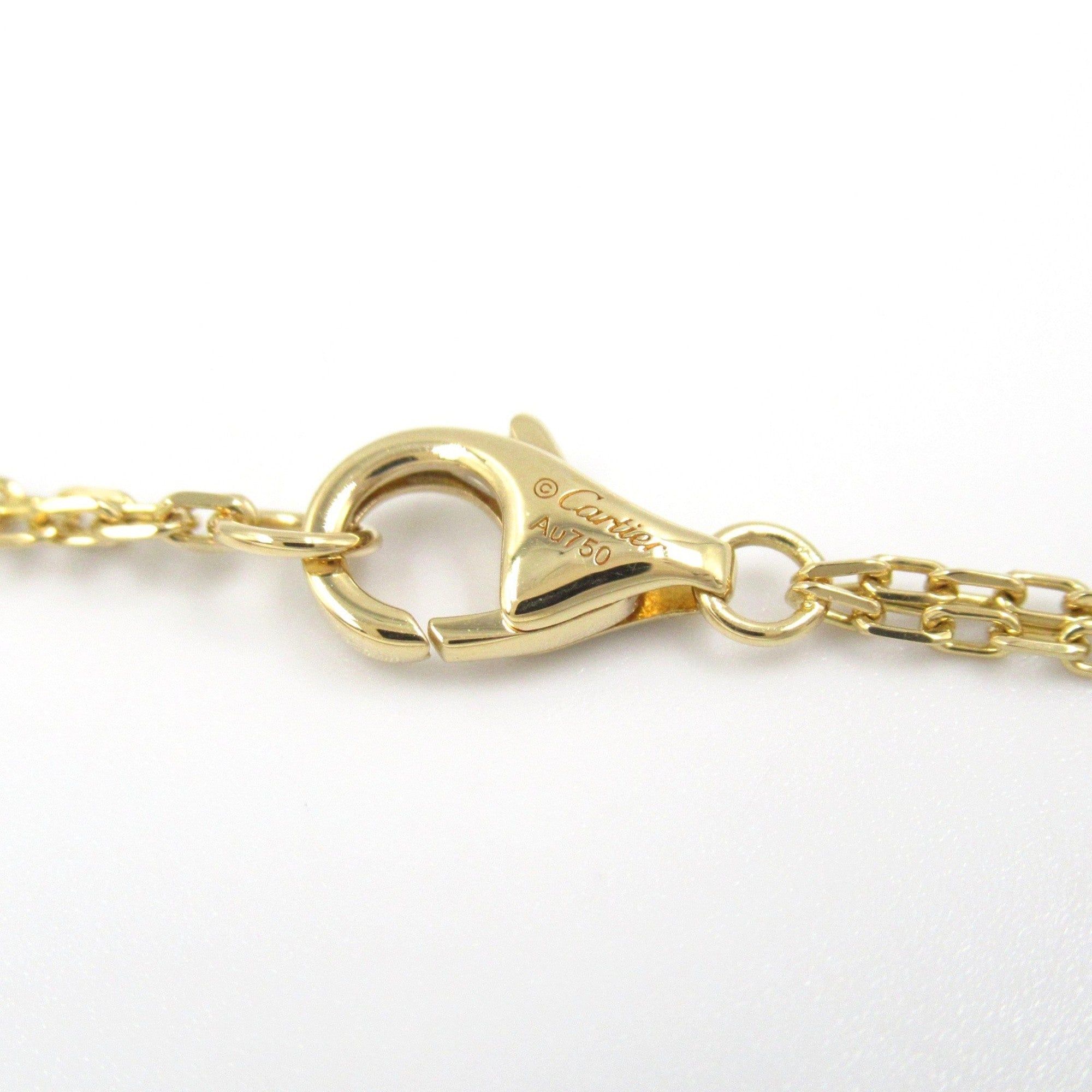 Love Pendant Necklace 18K Yellow Gold with Diamond