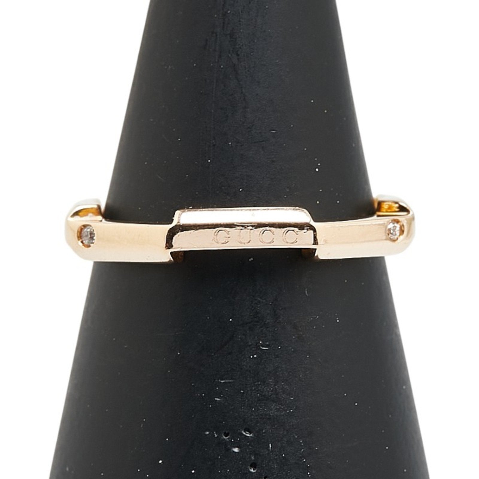 Link To Love Ring 18K Rose Gold With Diamond