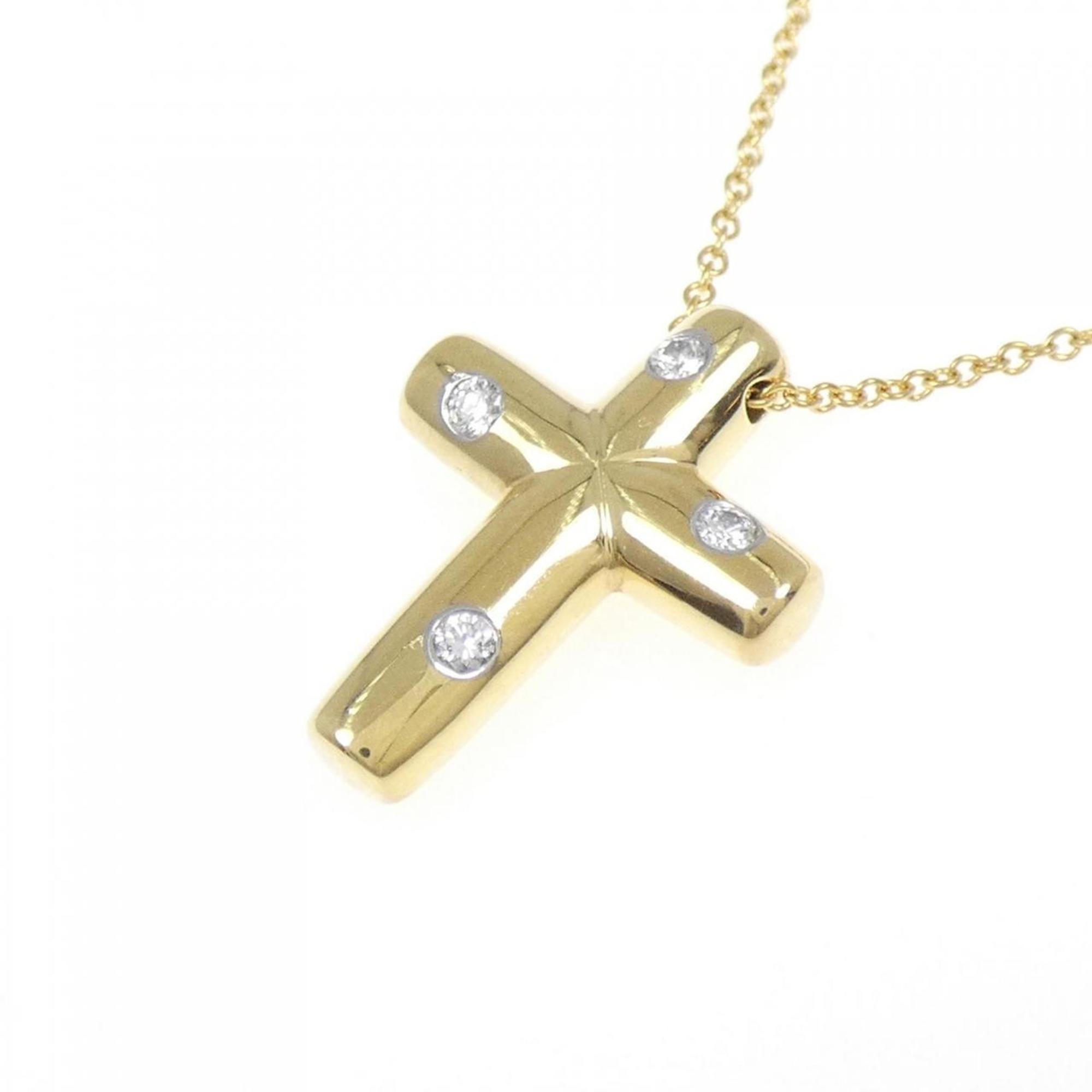 Pendant Necklace 18K Yellow Gold with Diamond