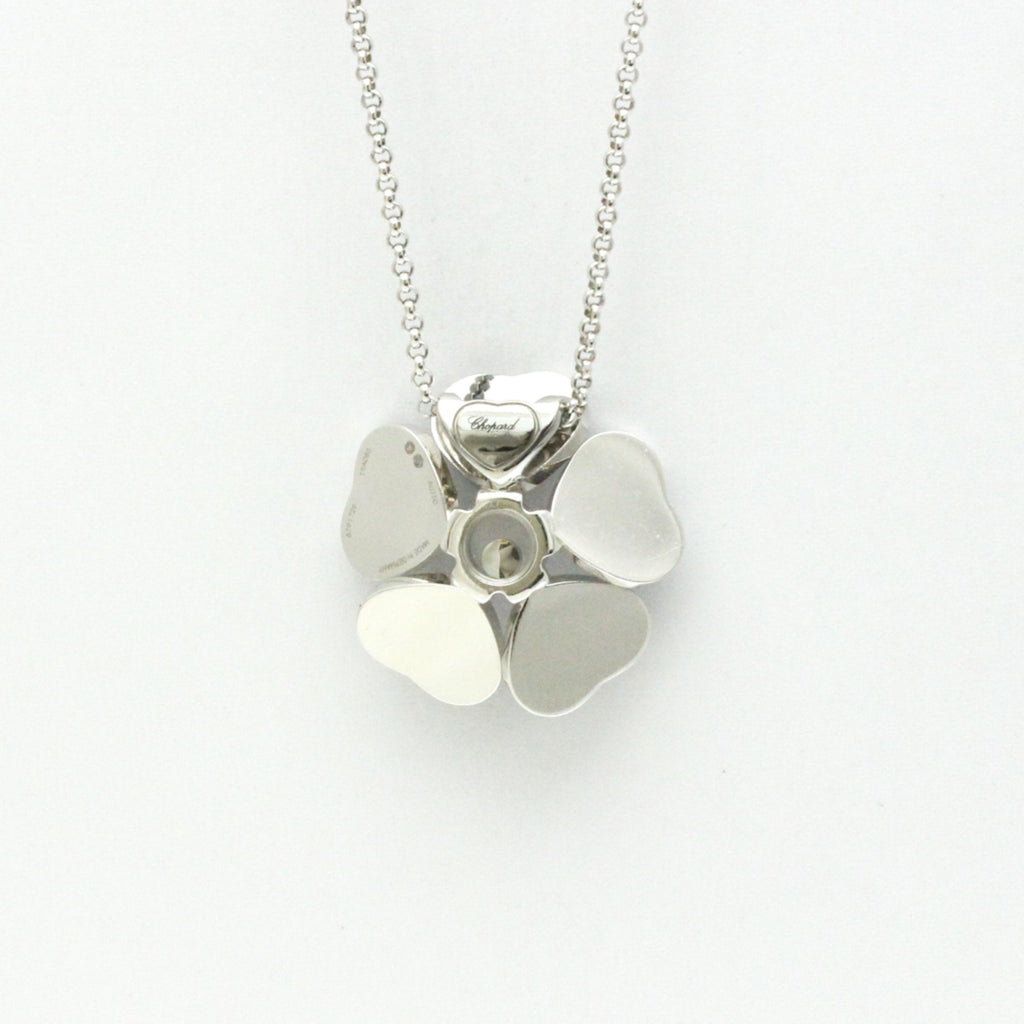 Pendant Necklace 18K White Gold with Diamond