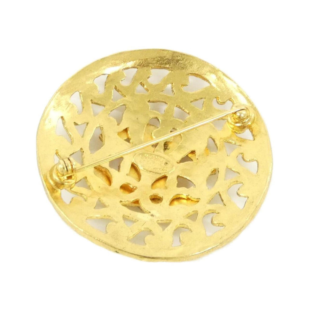 Brooch Gold-Tone Metal