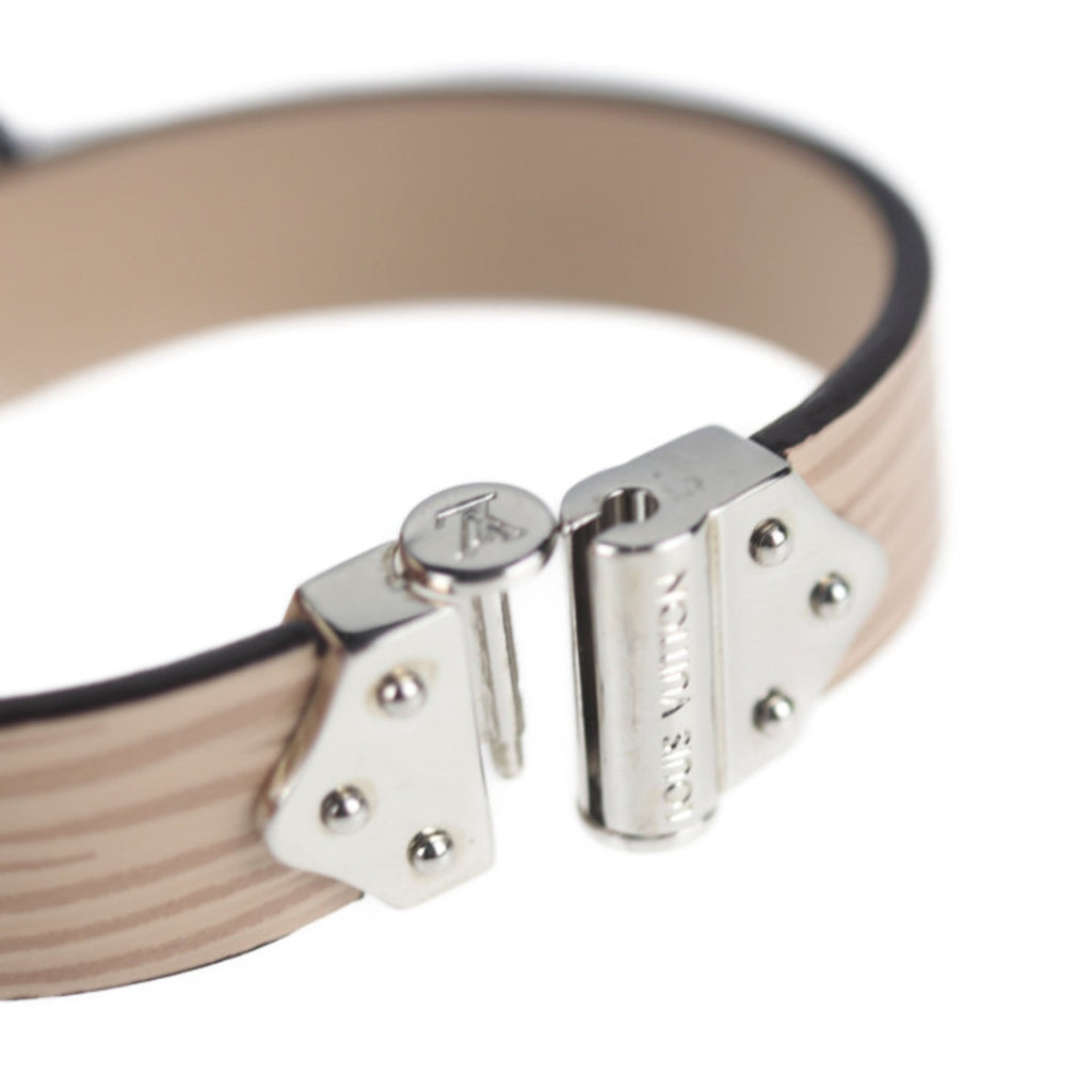 Bracelet Epi Leather Beige