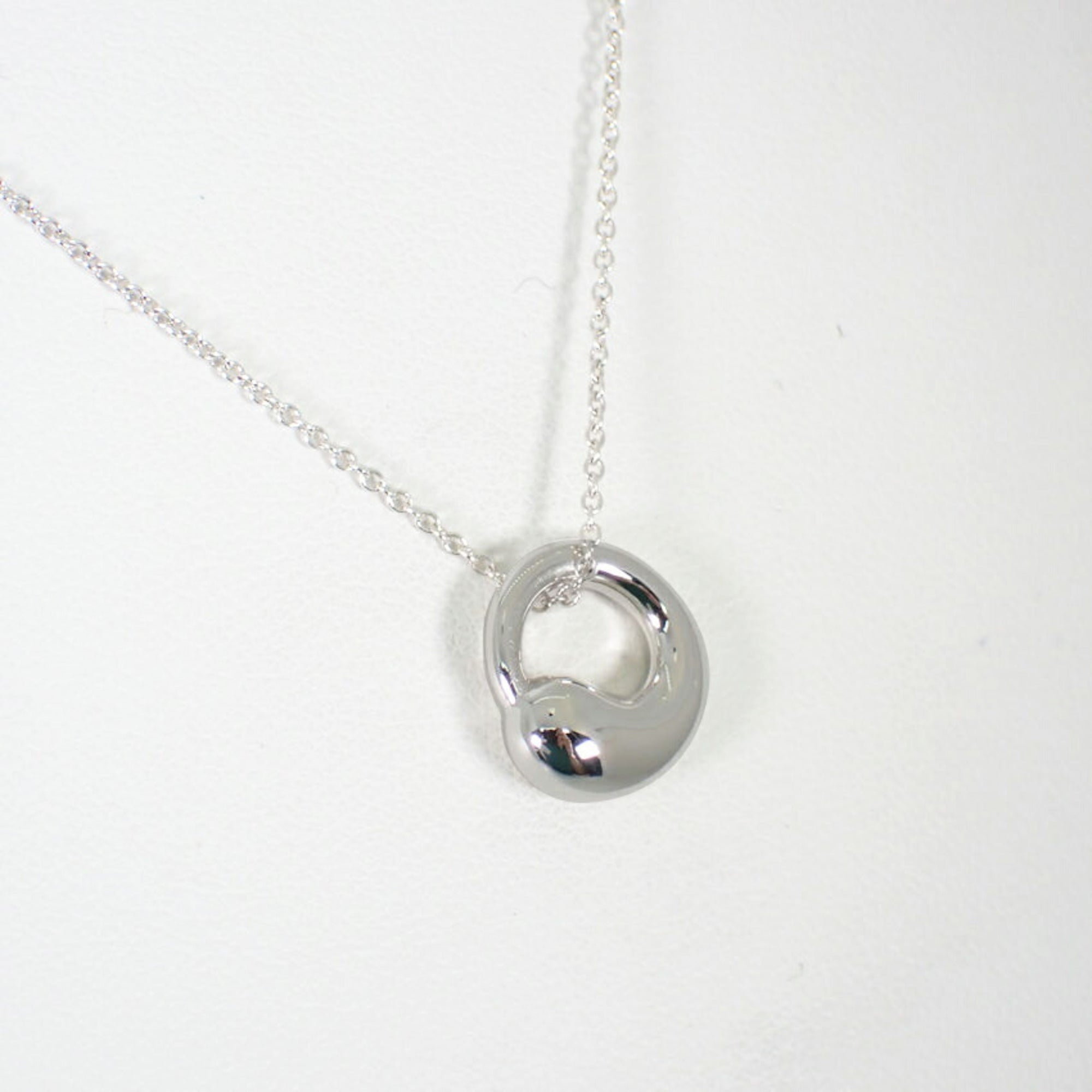 Eternal Circle Pendant Necklace Sterling Silver