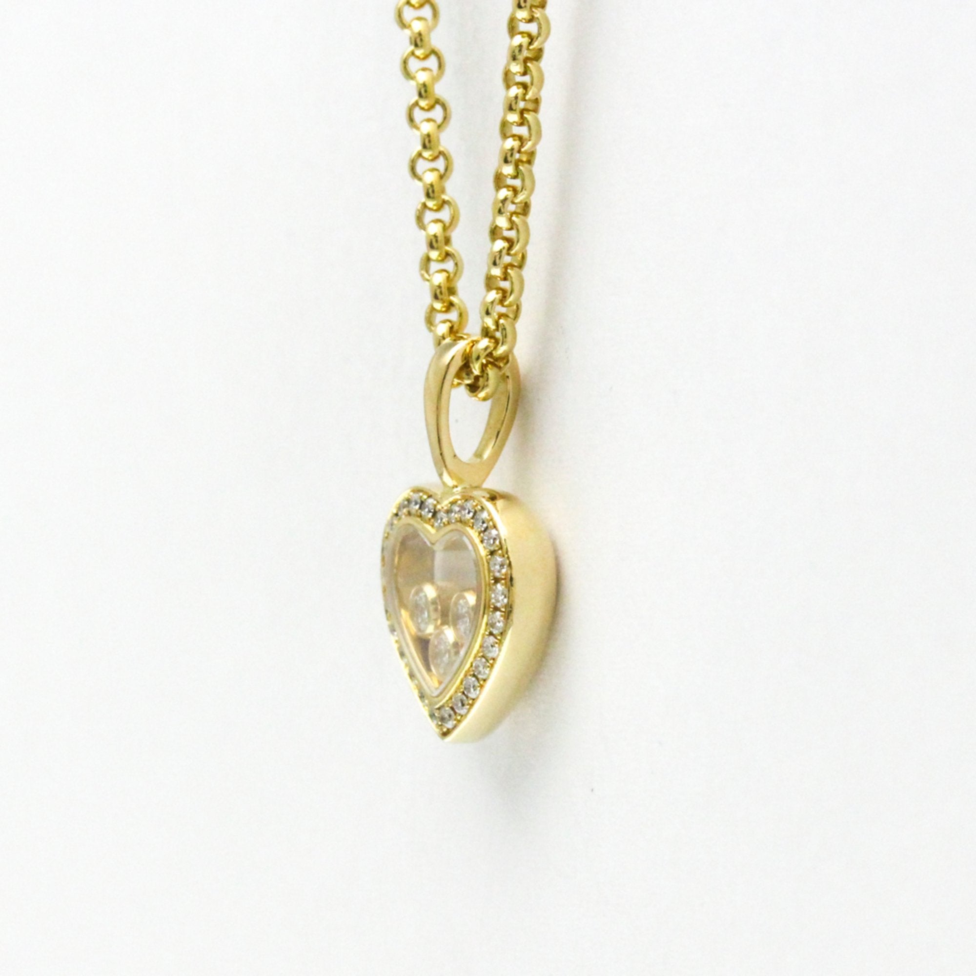 Happy Diamonds Pendant Necklace 18K Yellow Gold with Diamond