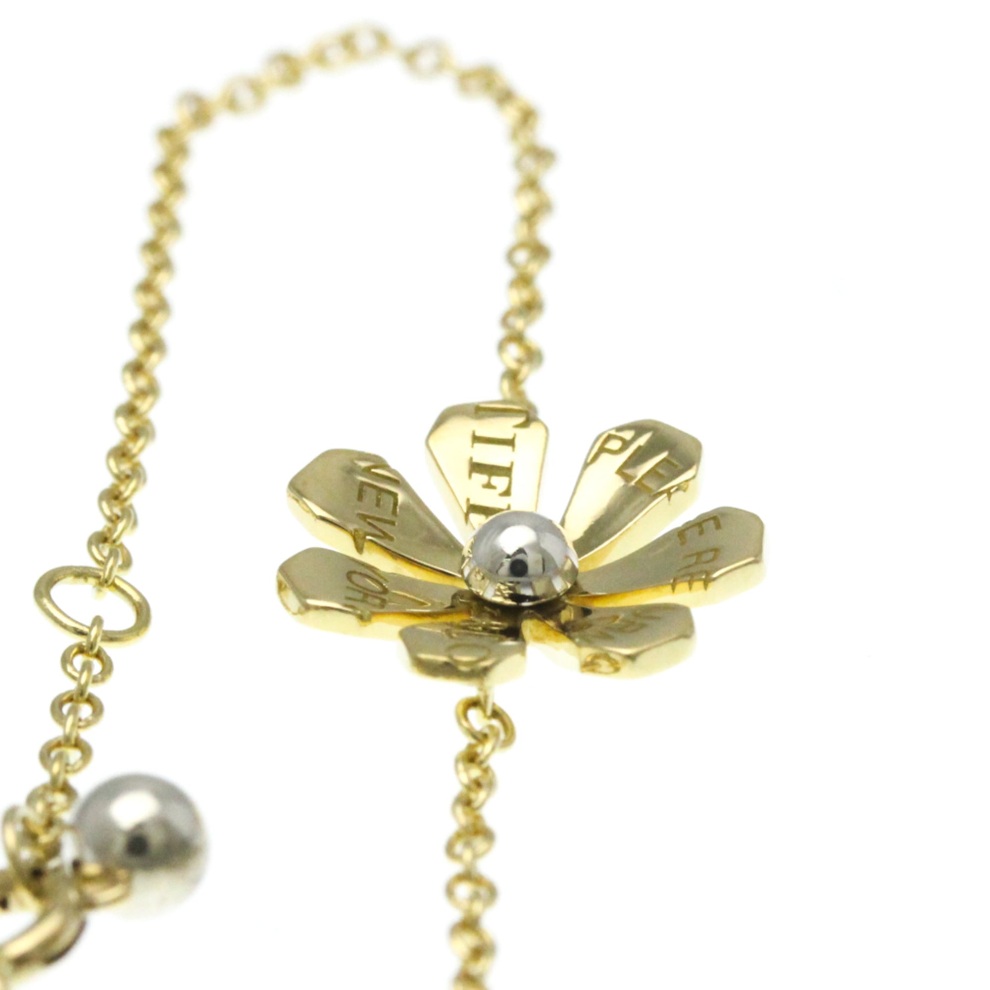 Bracelet 18K Yellow Gold and Sterling Silver