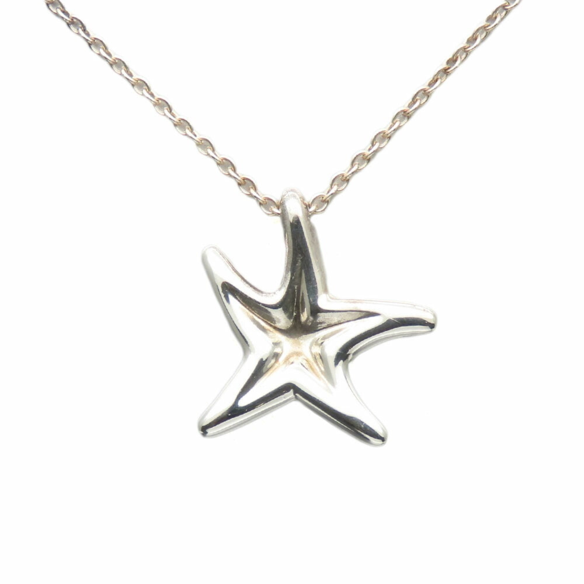 Elsa Peretti Pendant Necklace Sterling Silver 15.2mm