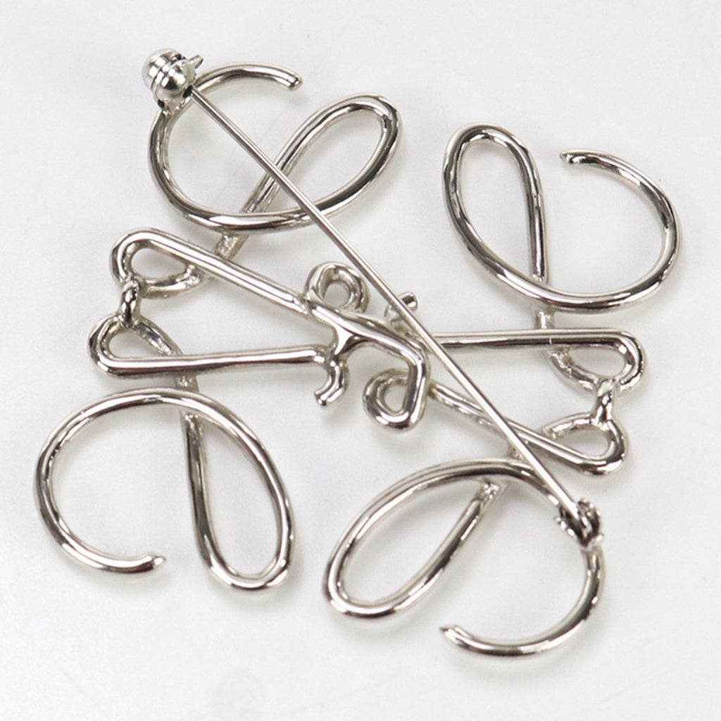 Anagram Brooch Metal Silver