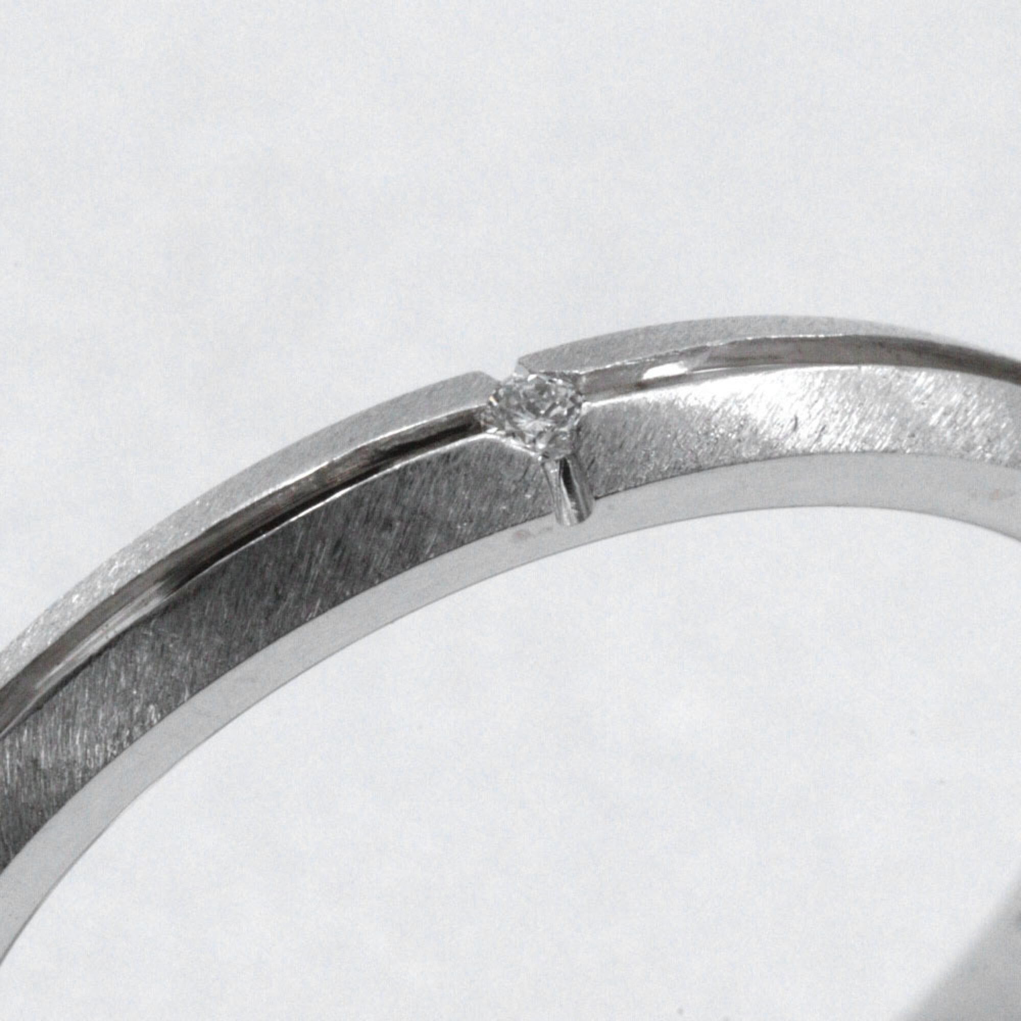 Ring 18K White Gold with Diamond