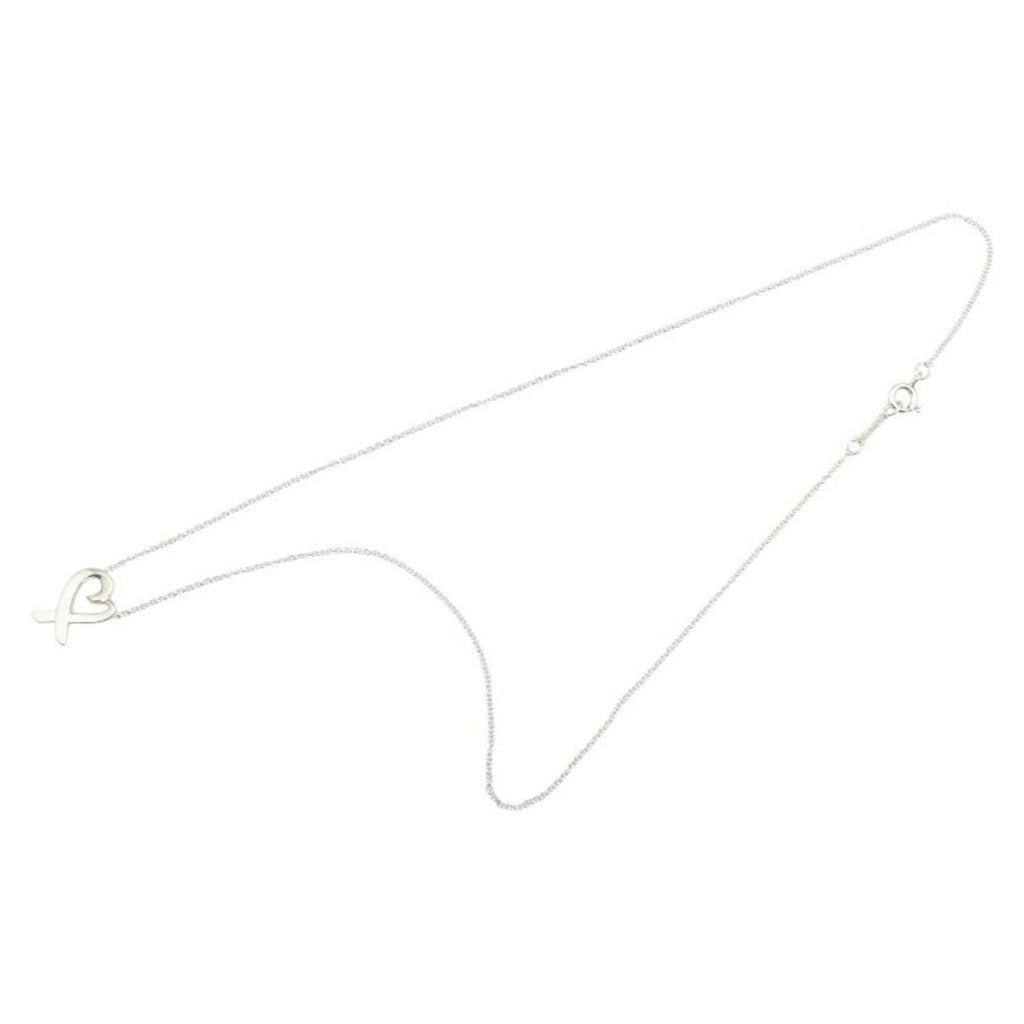 Loving Heart Pendant Necklace Sterling Silver