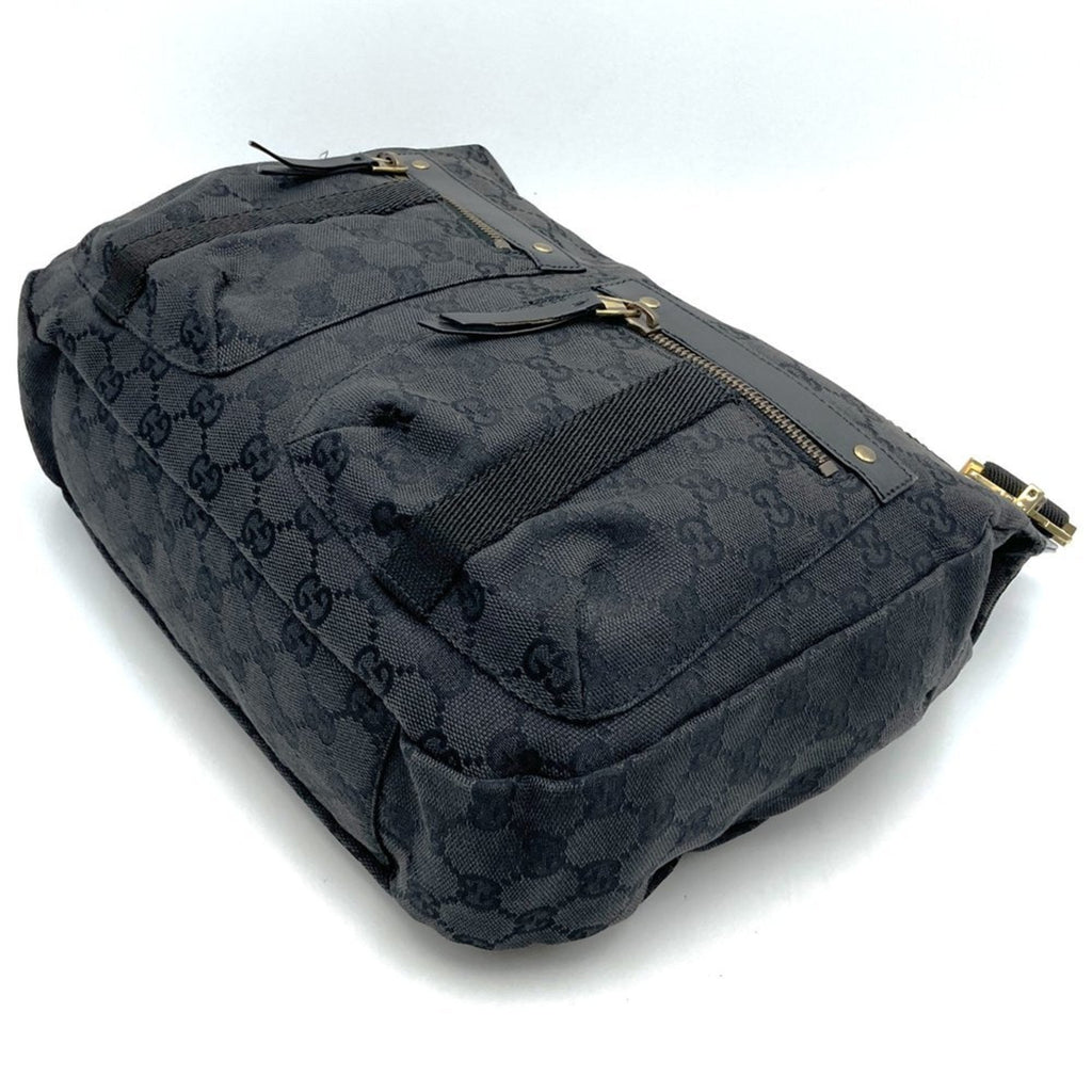 New Ladies Web Hobo GG Canvas Medium