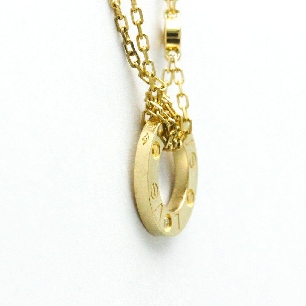 Pendant Necklace 18K Yellow Gold with Diamond