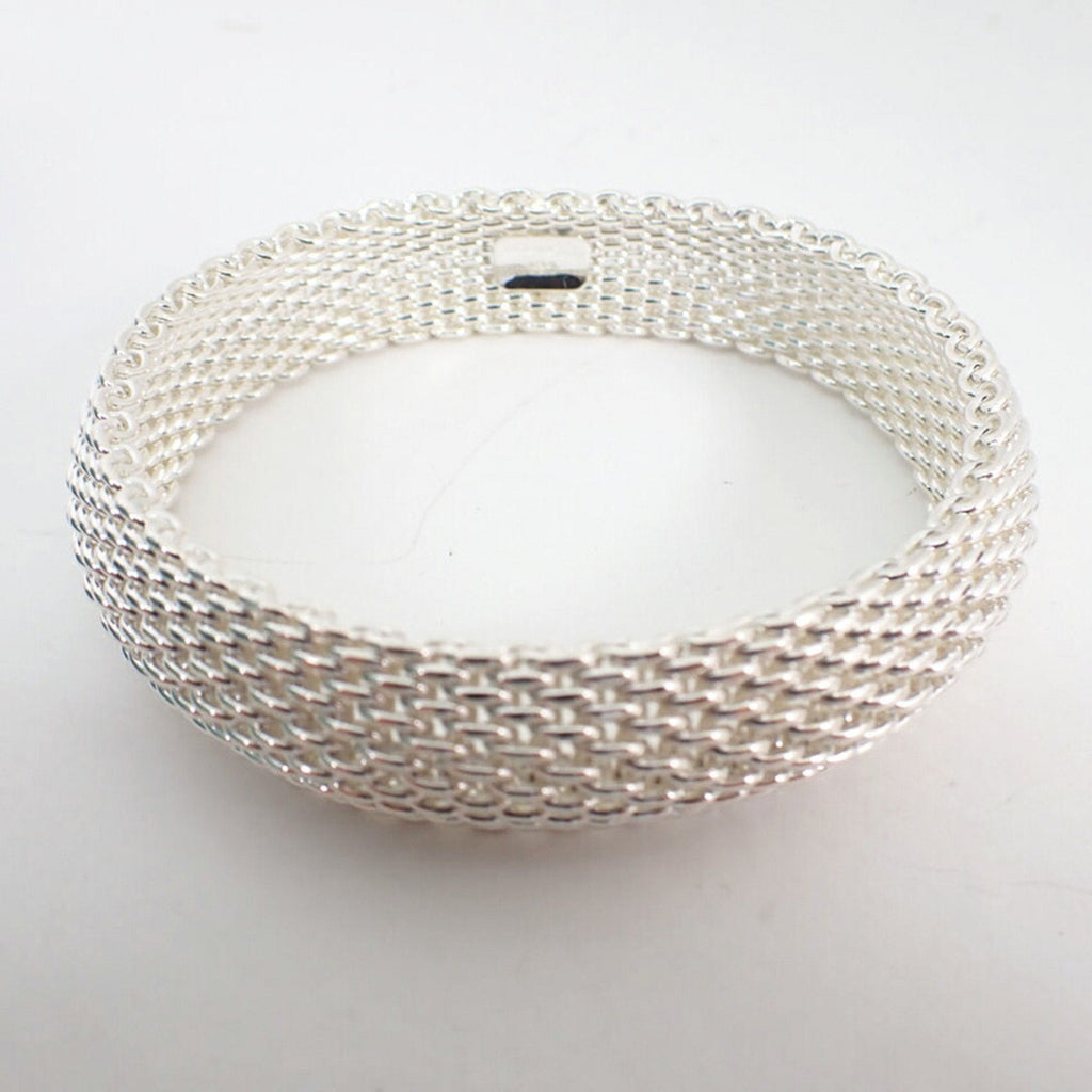 Somerset Mesh Bracelet Sterling Silver