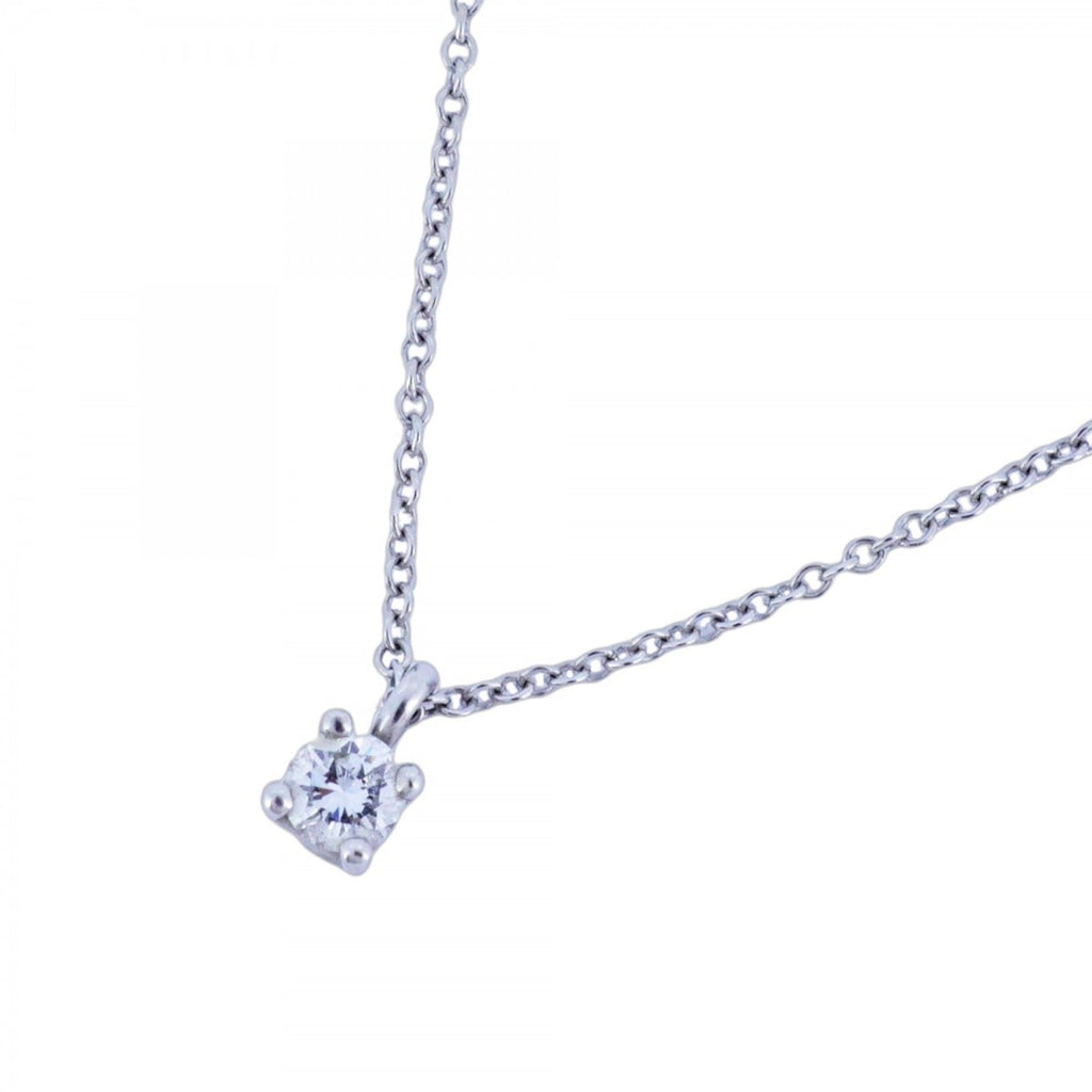 Pendant Necklace Platinum With Diamond