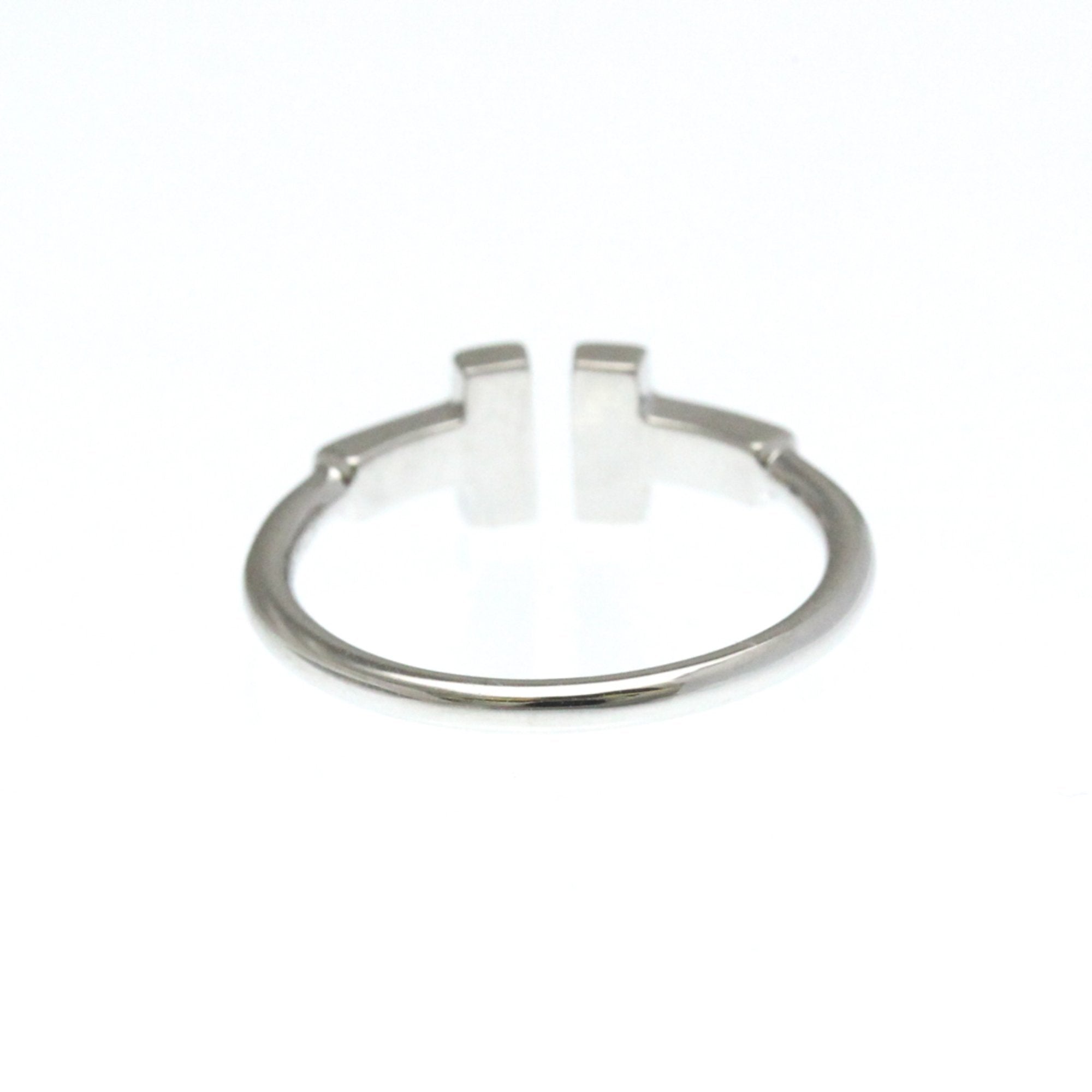 Band Ring 18K White Gold with Diamond