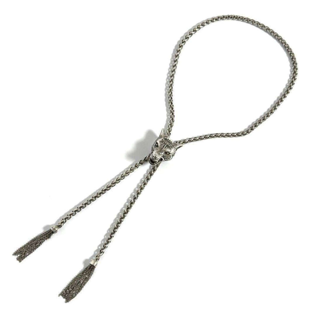 Wolf Anger Forest Pendant Necklace Sterling Silver