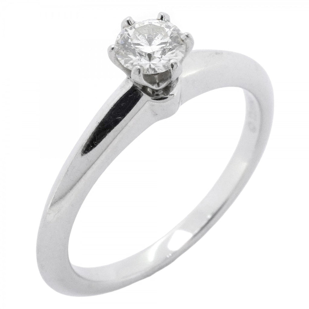 Solitaire Ring Platinum with Diamond