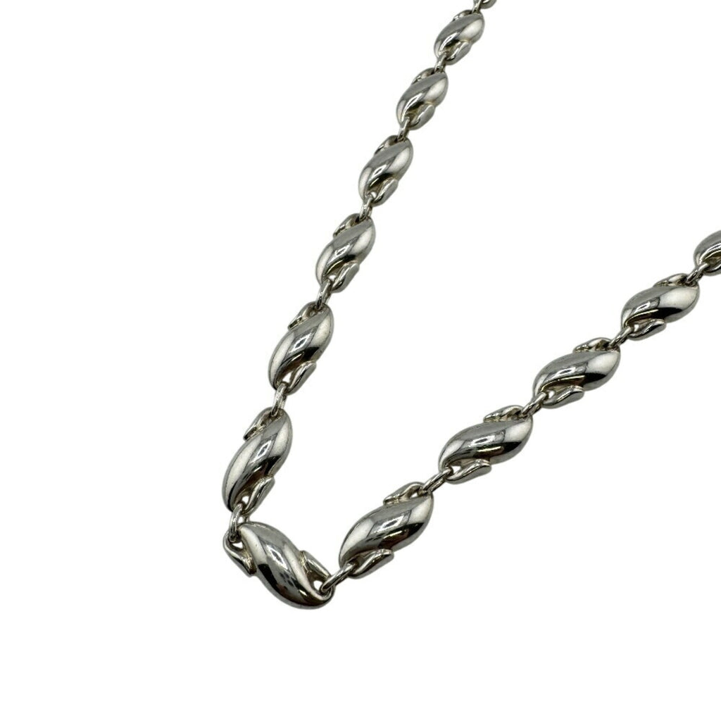 Seahorse Link Necklace Sterling Silver