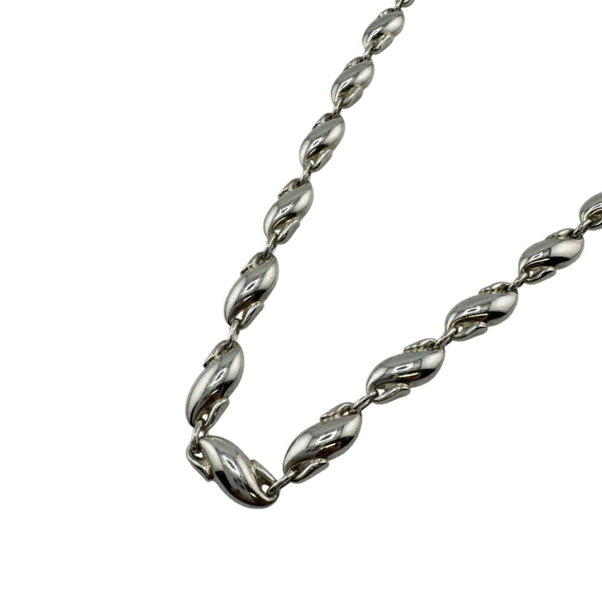 Seahorse Link Necklace Sterling Silver