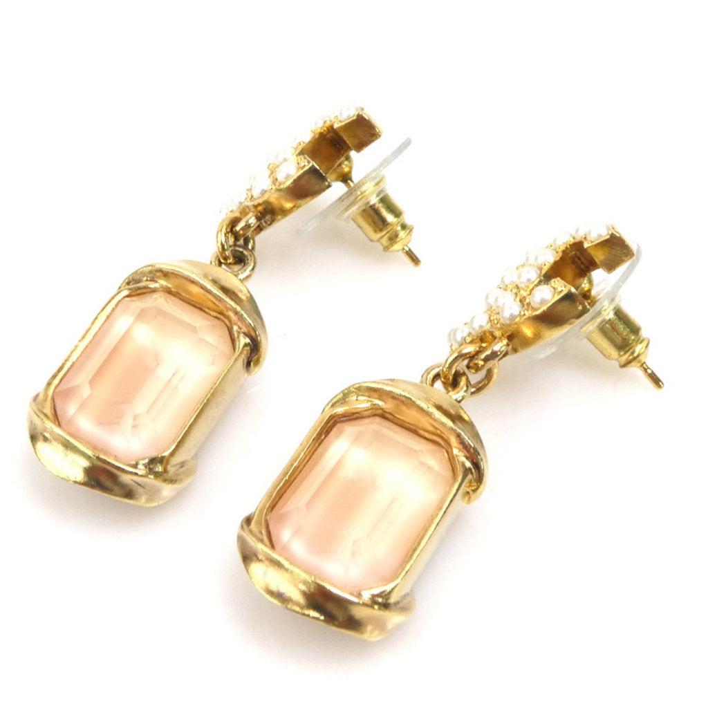 CC Logo Earrings Gold-Tone Metal Gold-Tone Metal