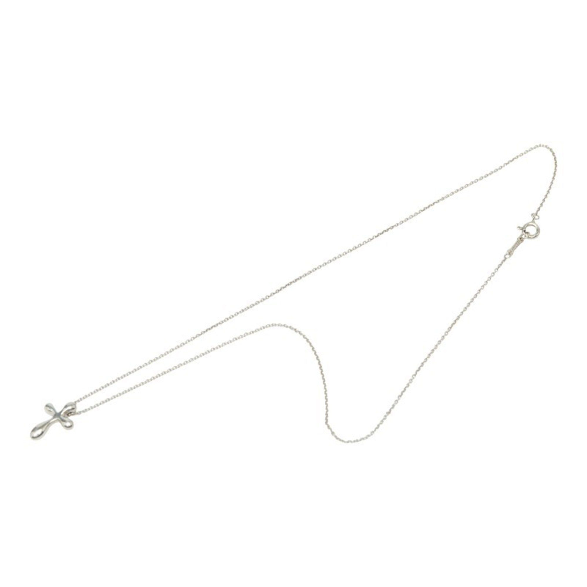 Cross Pendant Necklace Sterling Silver