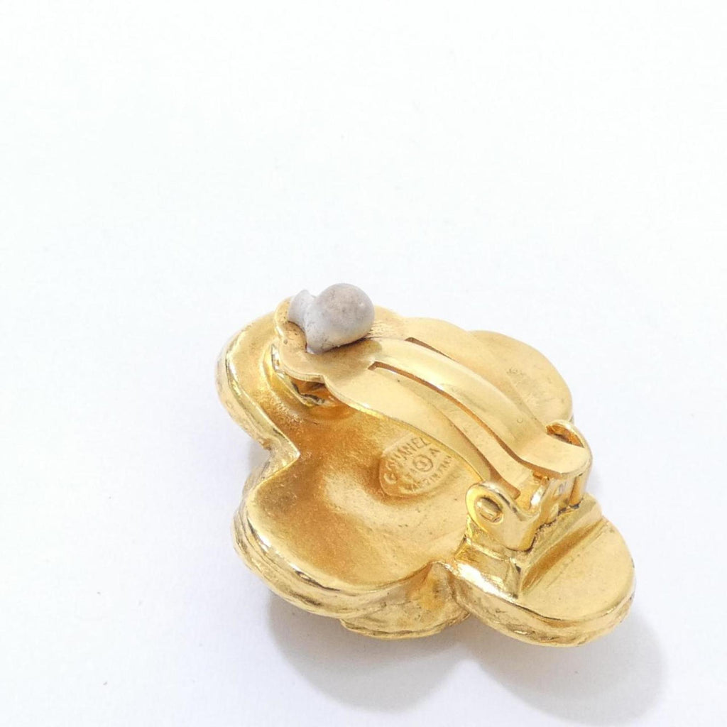 Earrings Gold-Tone Metal