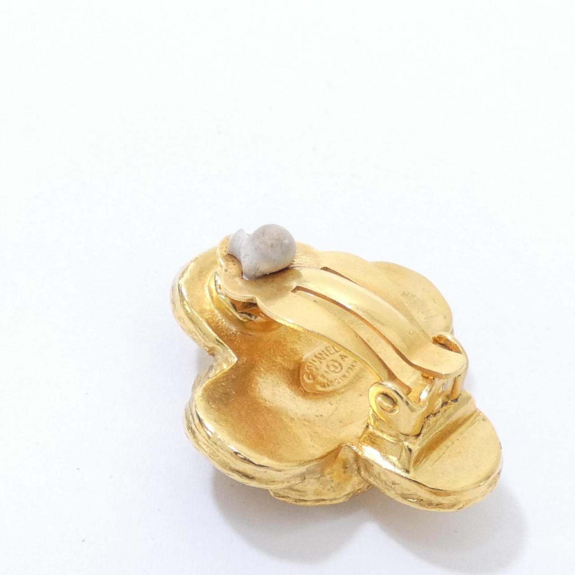Earrings Gold-Tone Metal