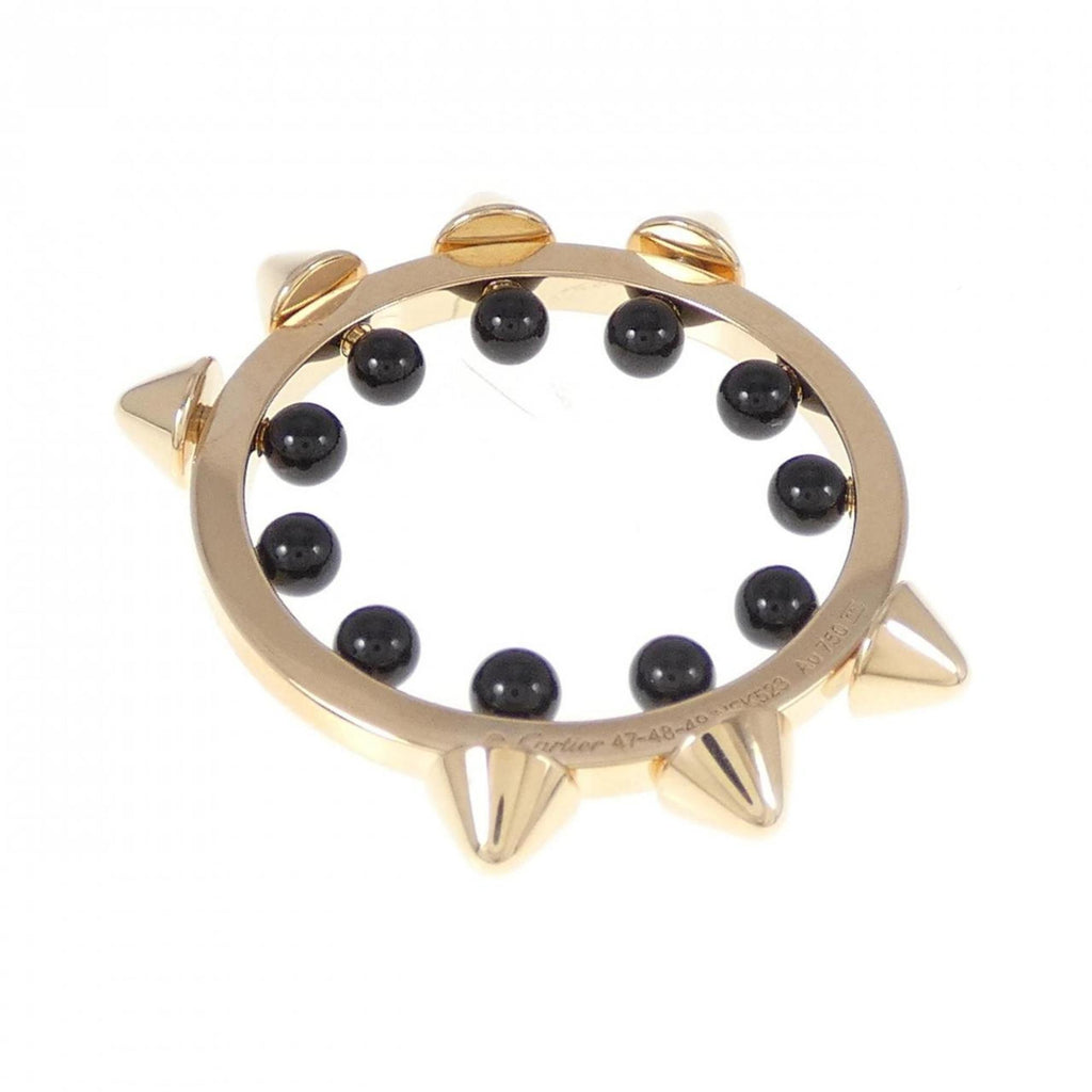 Crash Ring 18K Rose Gold with Onyx