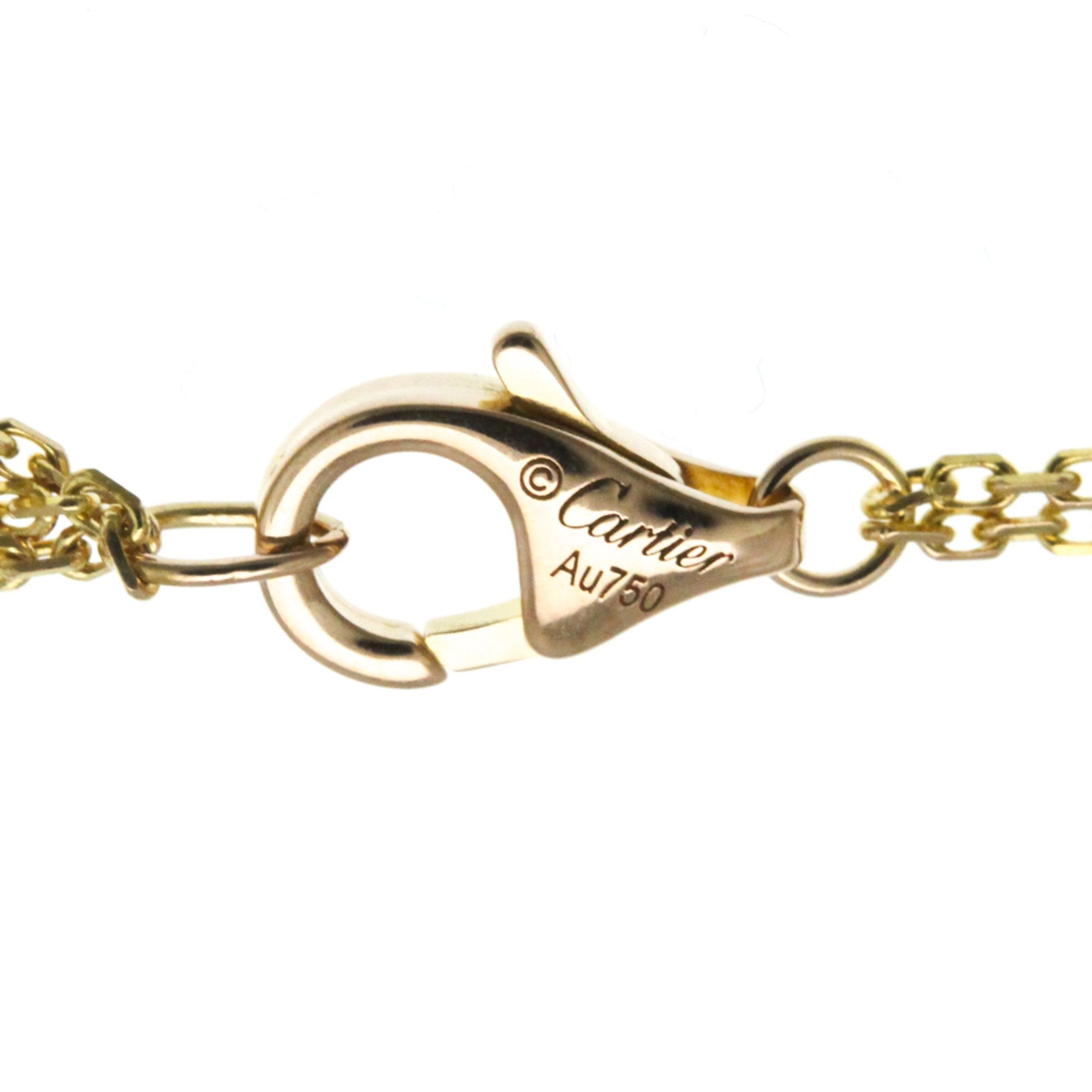 Trinity Pendant Necklace 18K Tricolor Gold
