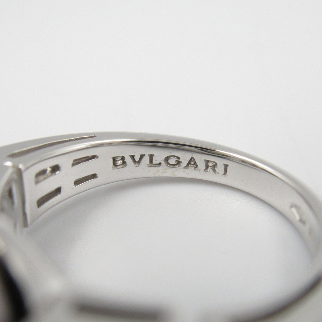 Lucia Ring 18K White Gold with Black Pearl and Diamond
