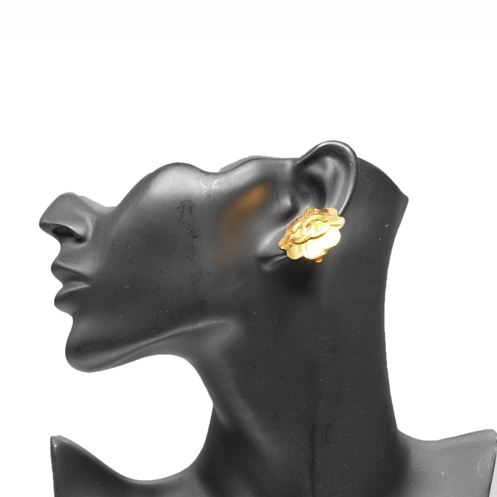 CC Logo Clip-On Single Earring Metal