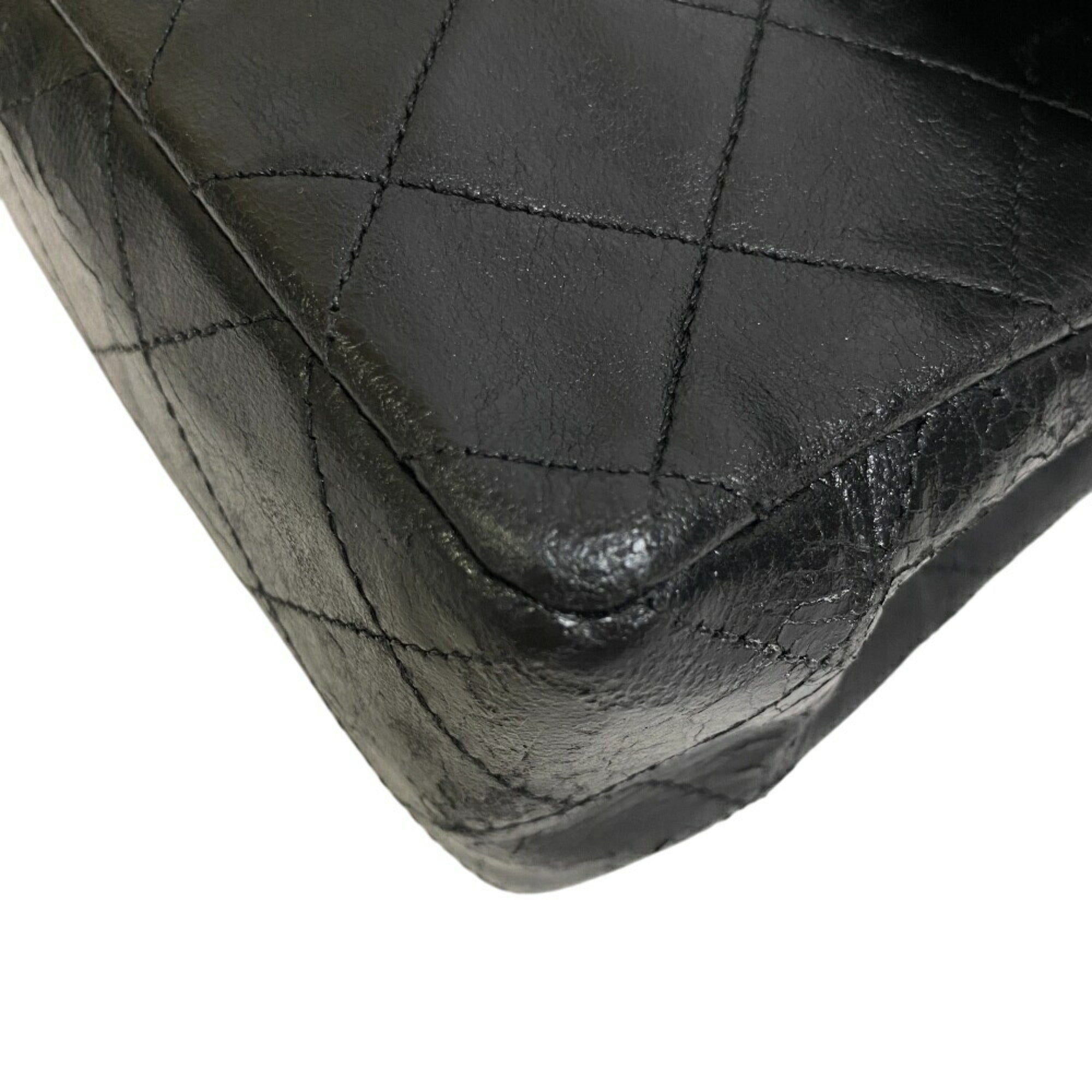 Vintage Square Classic Single Flap Bag Quilted Lambskin Mini