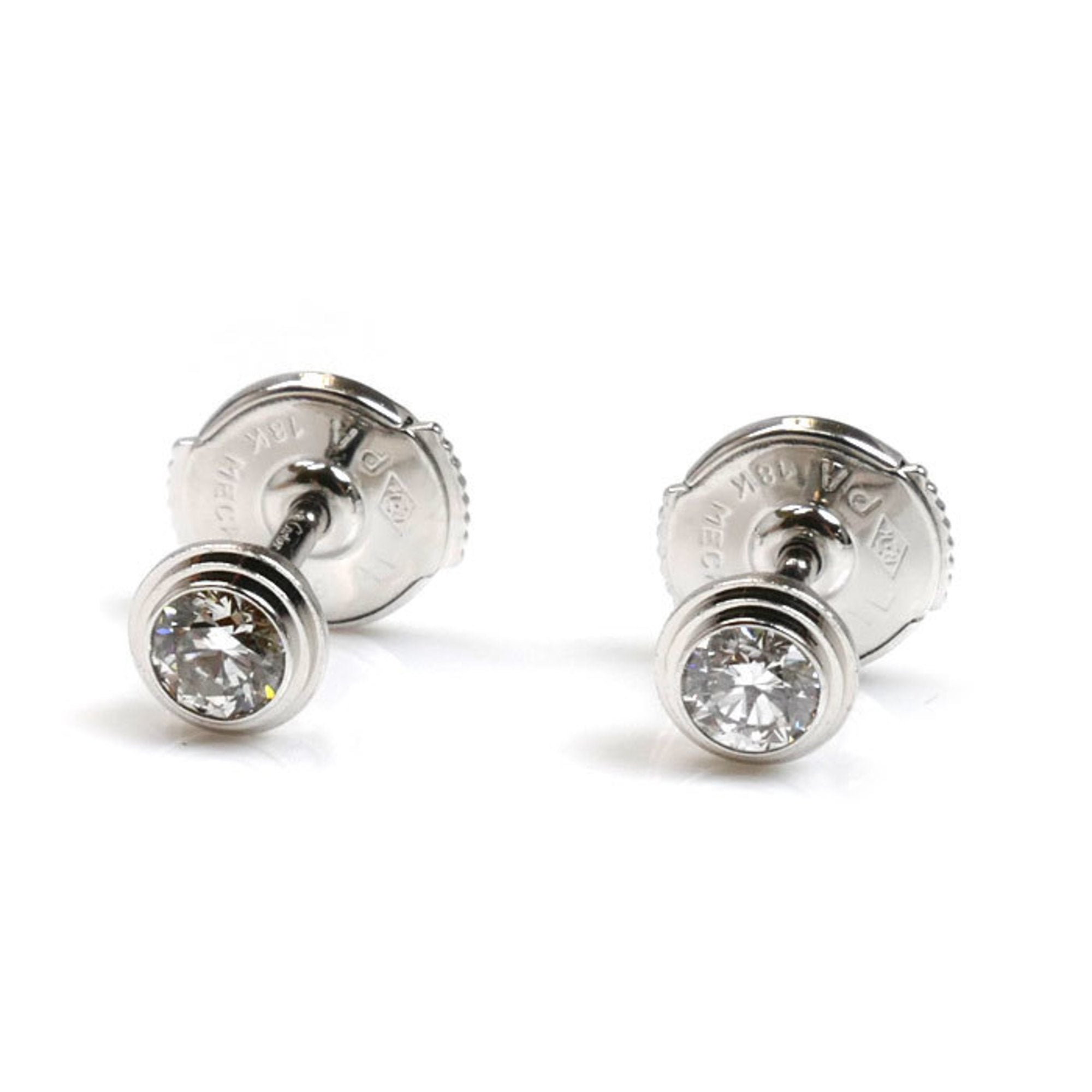 Earrings 18K White Gold