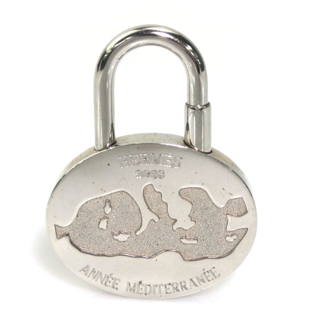 Padlock Charm Metal Silver Handbag Charm