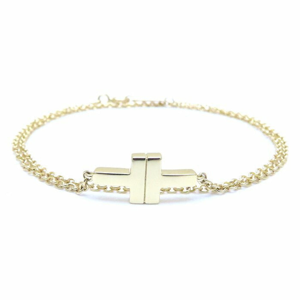 T Bracelet 18K Yellow Gold