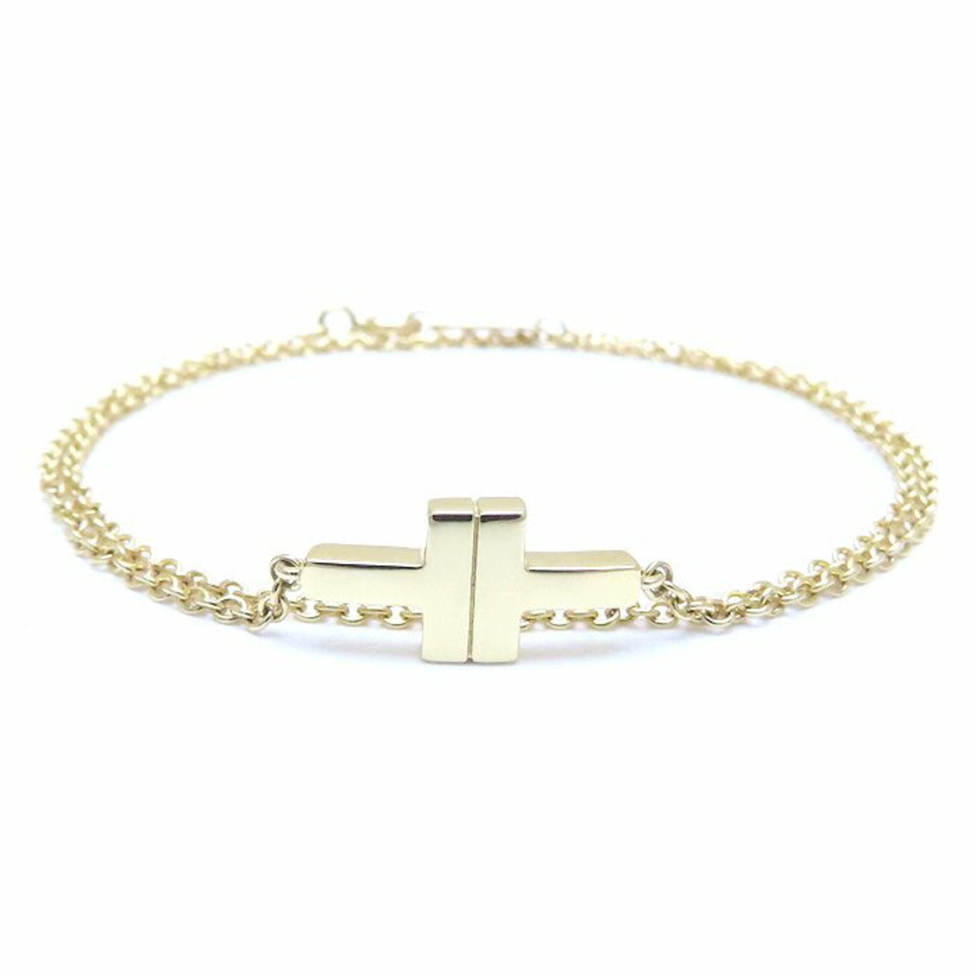 T Bracelet 18K Yellow Gold