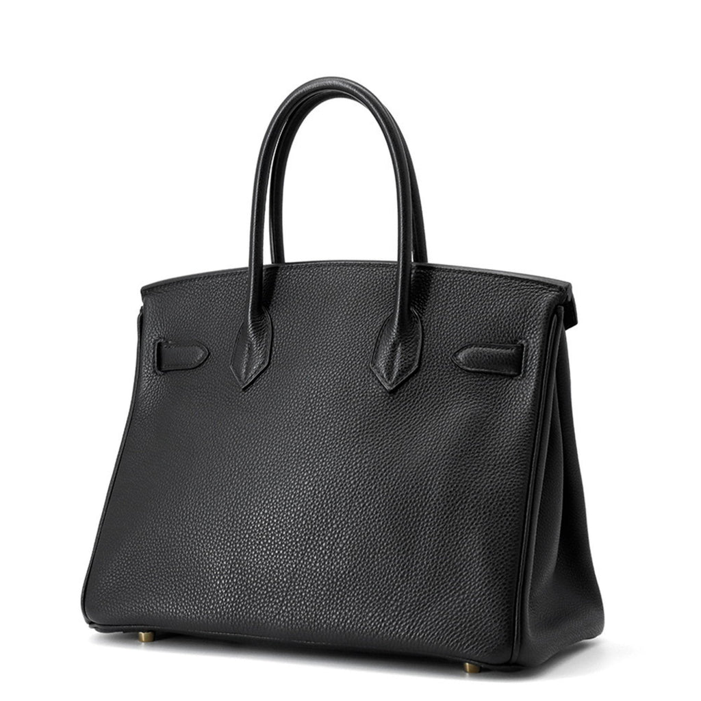 Birkin Handbag Black Togo with Gold Hardware 30