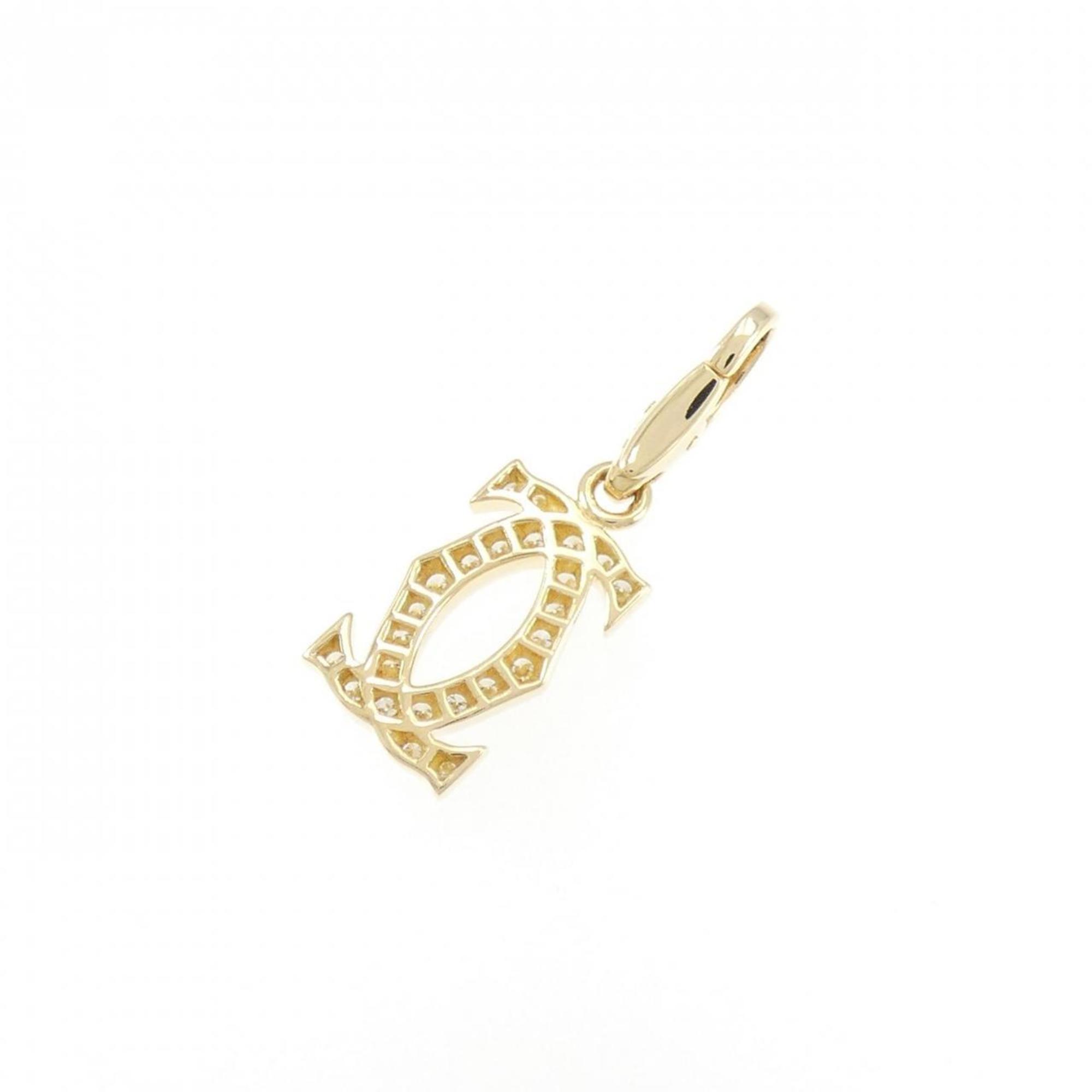 2C Charm Necklace 18K Yellow Gold