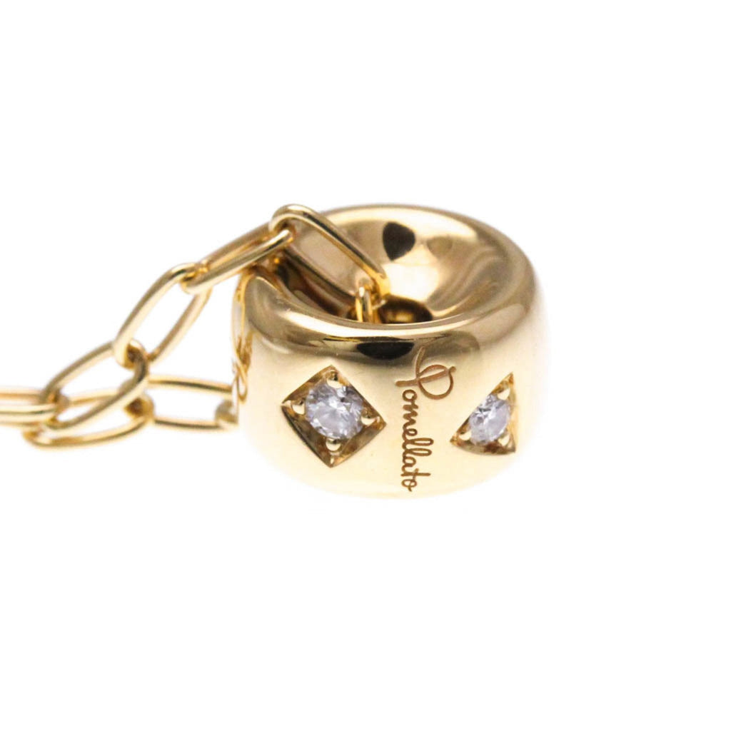 Pendant Necklace 18K Rose Gold with Diamond