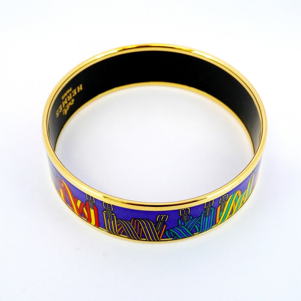 Bracelet Cloisonné and Enamel and Gold