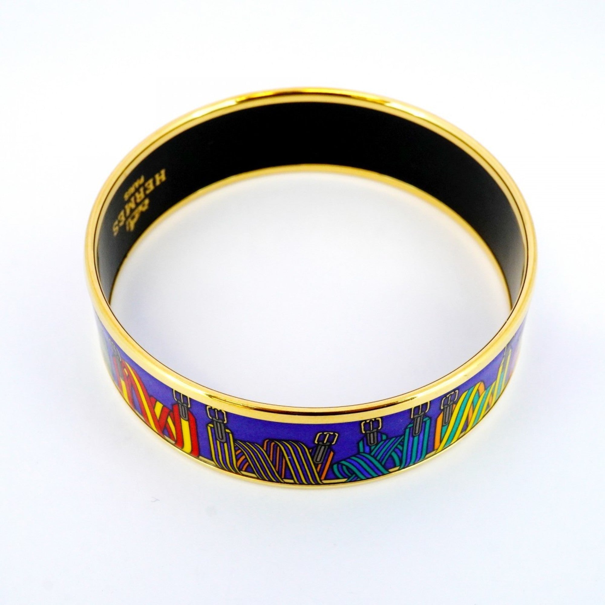 Bracelet Cloisonné and Enamel and Gold