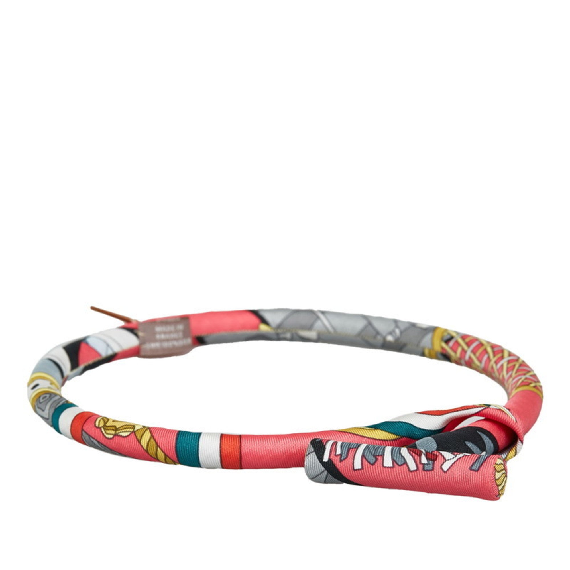 Bride de Soie Necklace Silk Multi Color Pink