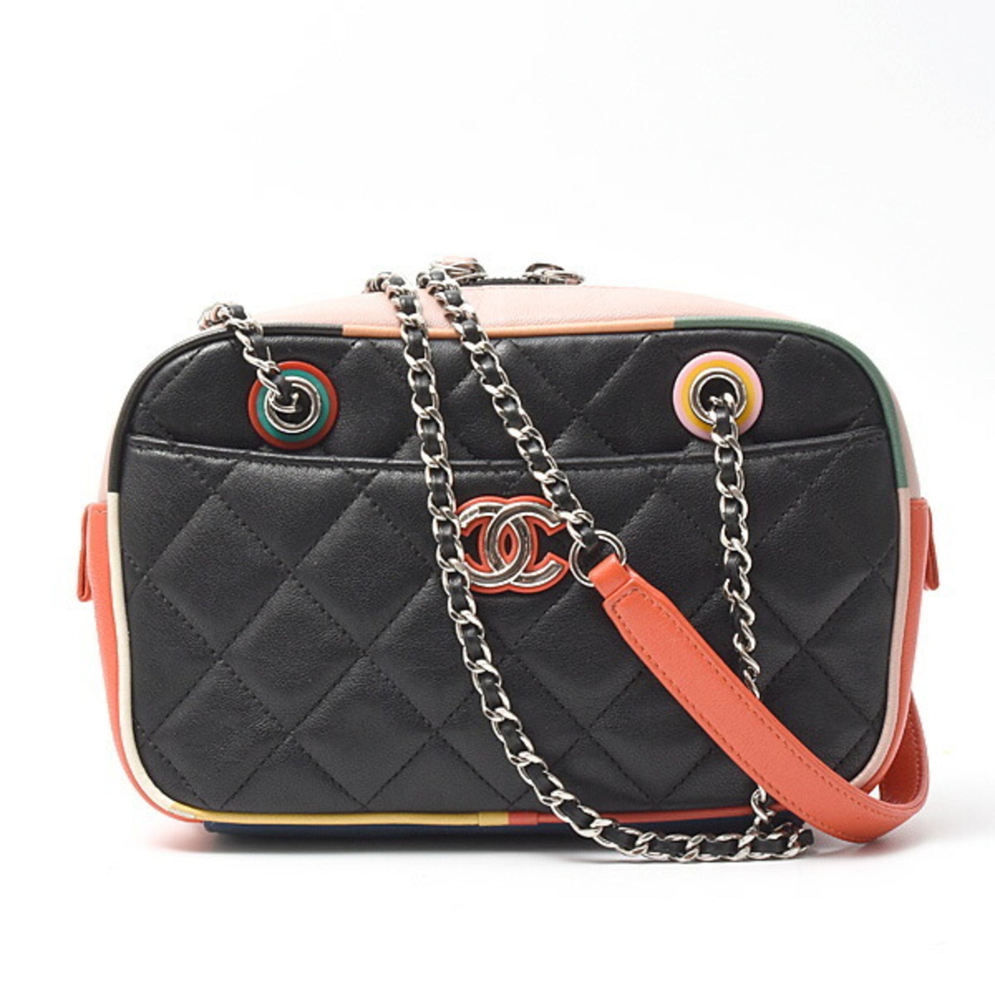 Cuba Camera Bag Quilted Lambskin Small