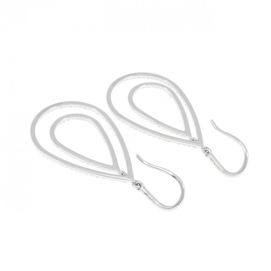 Earrings 18K White Gold