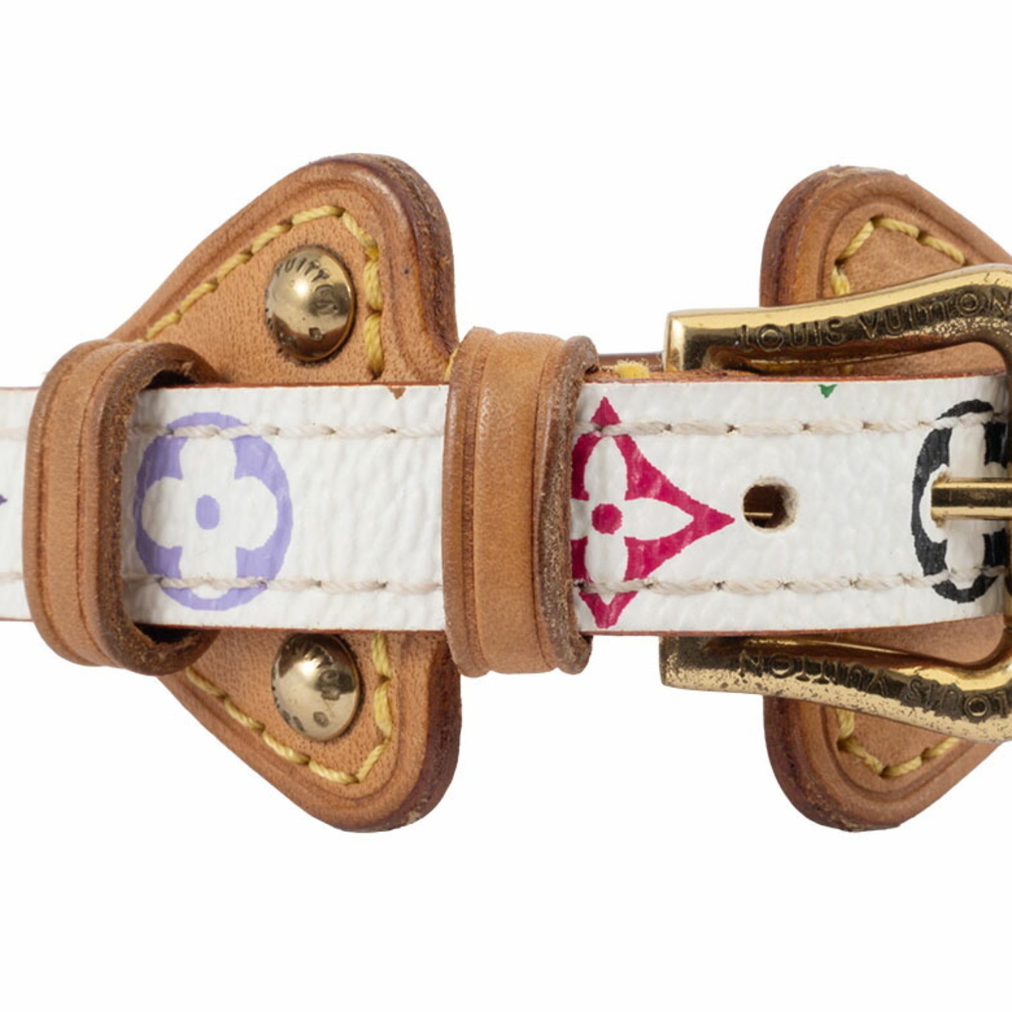 Monogram Multicolore Bracelet Monogram Multicolore Blanc