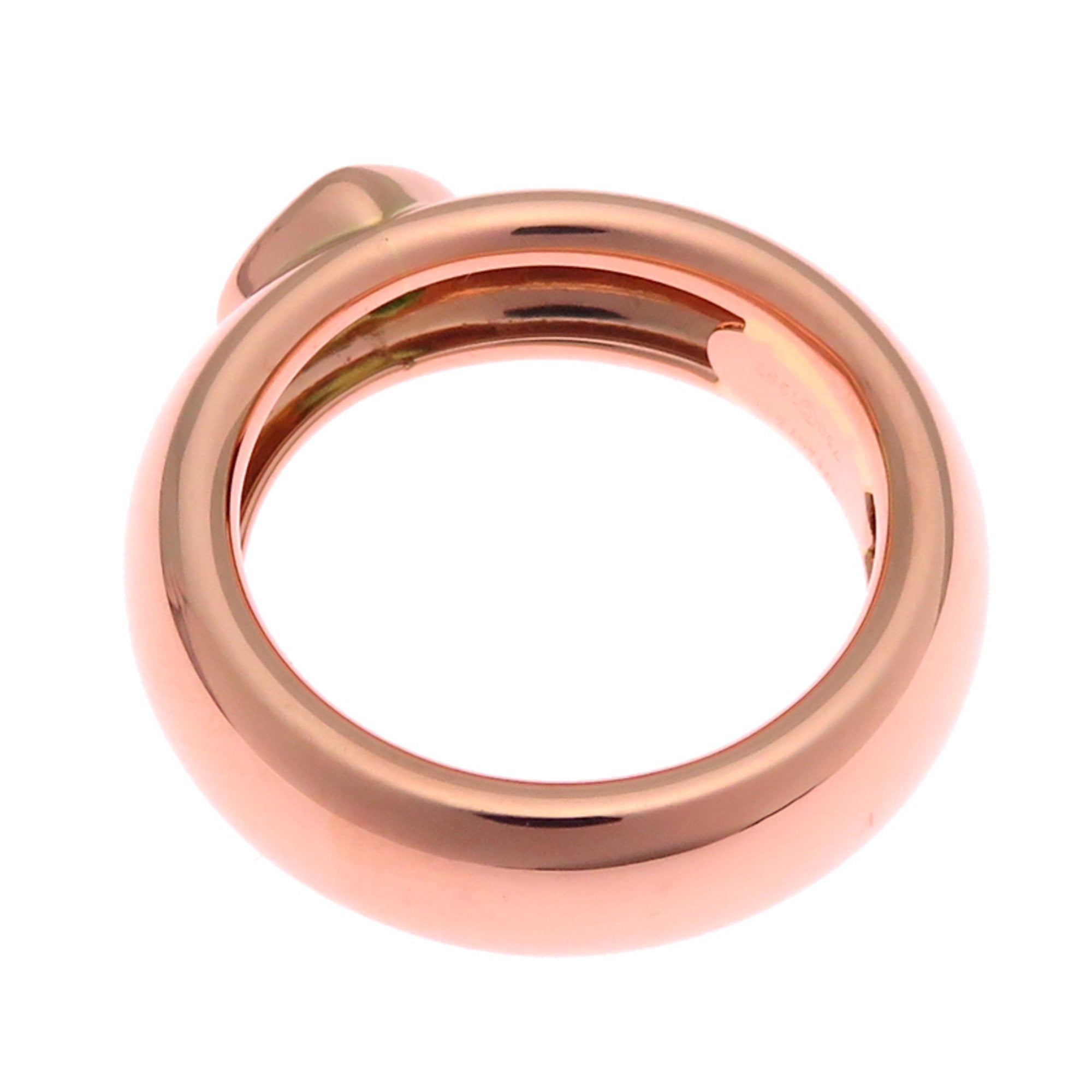 Ring 18K Rose Gold with Peridot