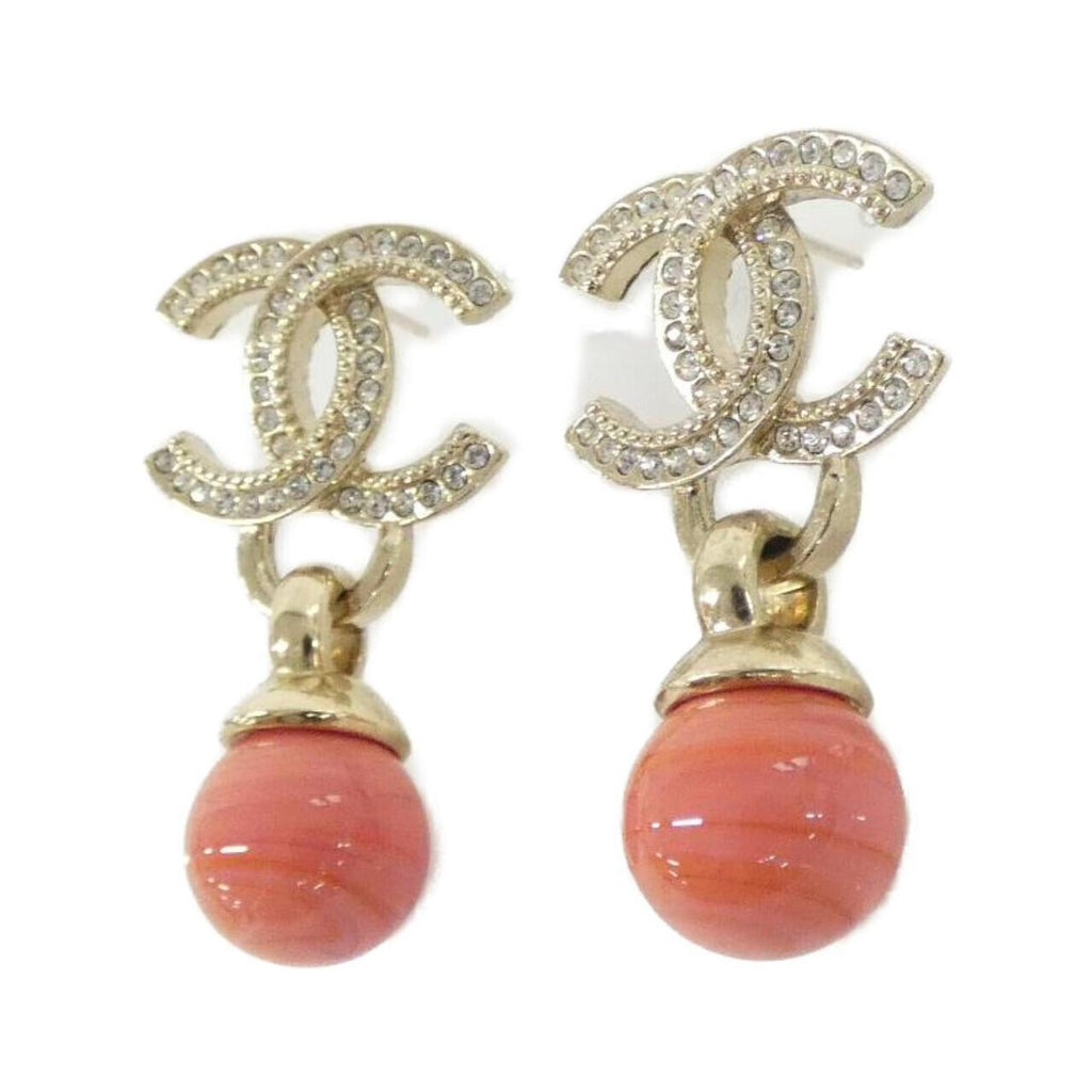Earrings Gold-Tone Metal