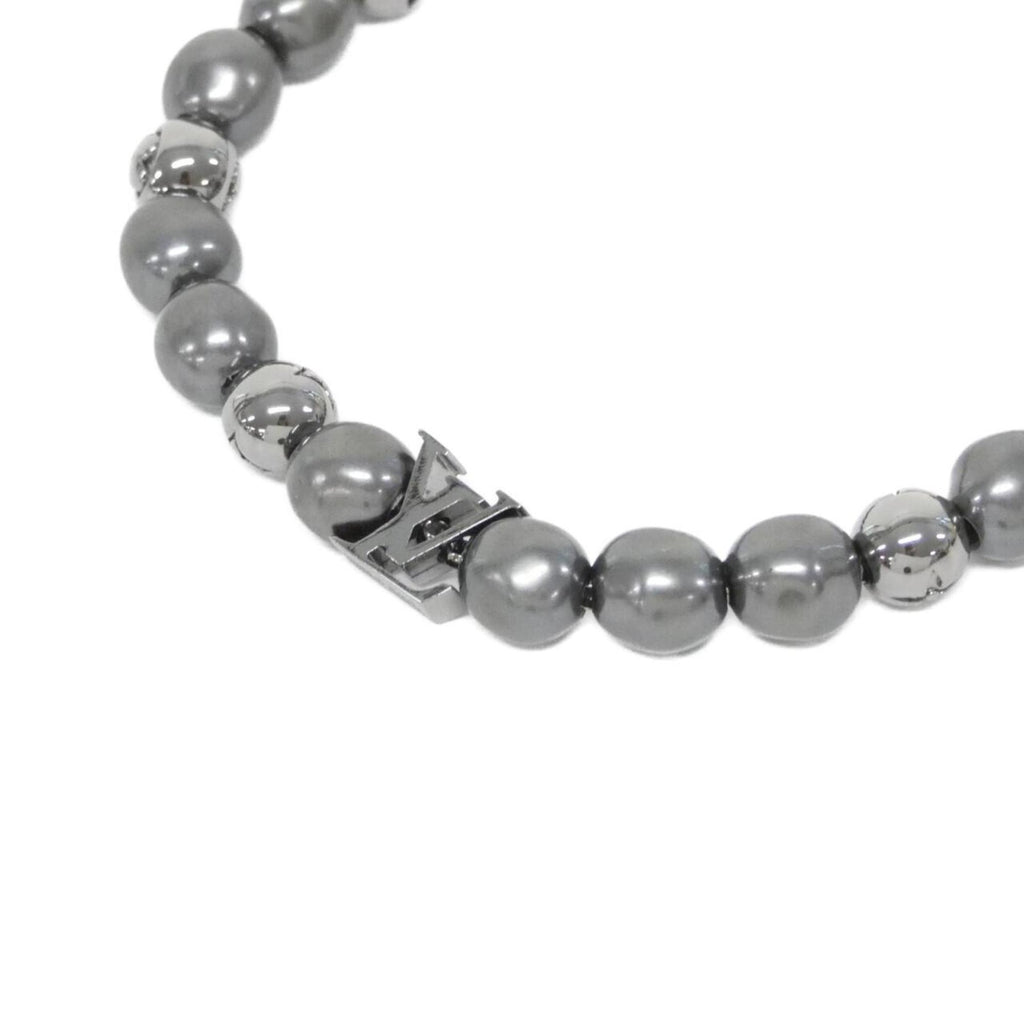 Monogram Pearl Bracelet Black