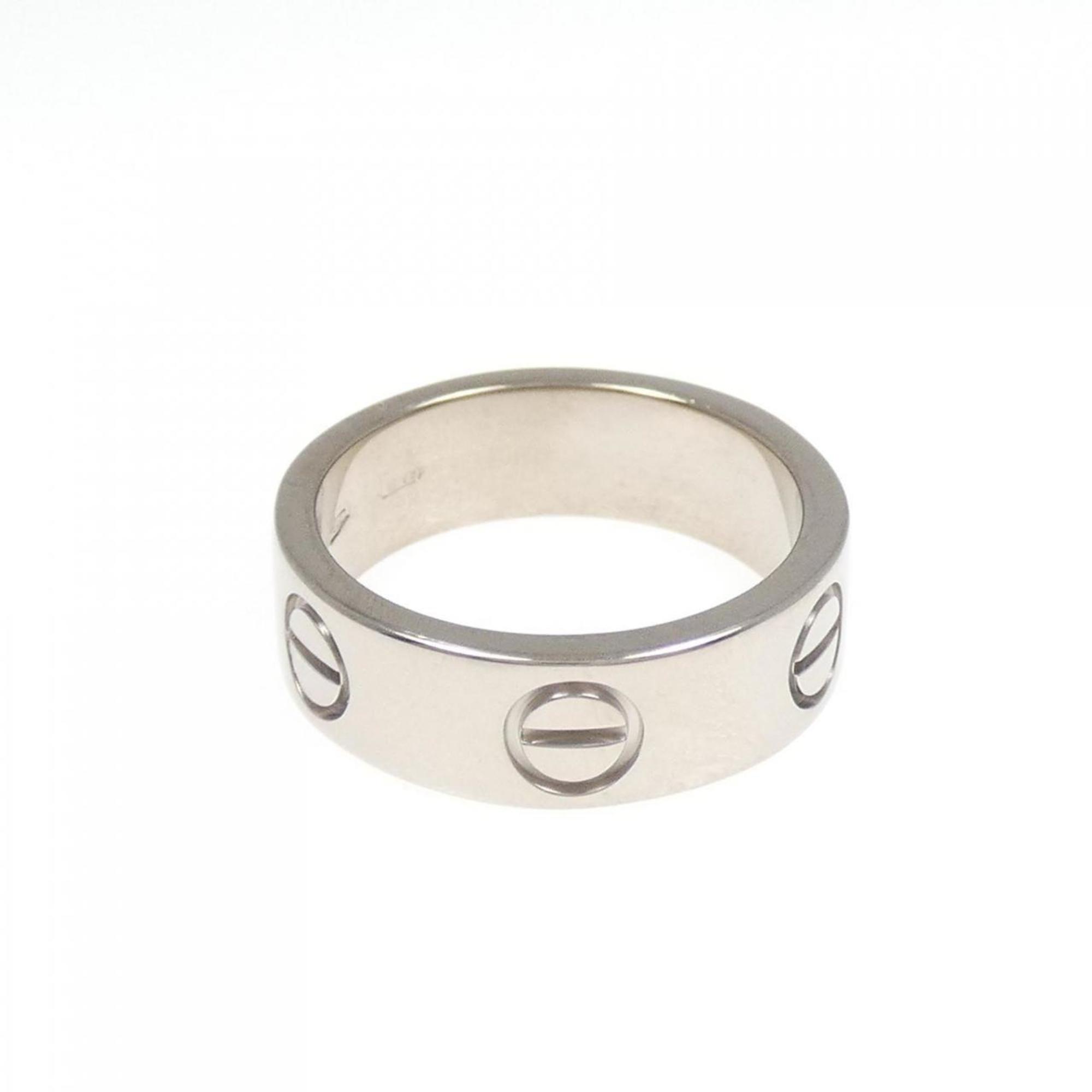 Love Ring 18K White Gold