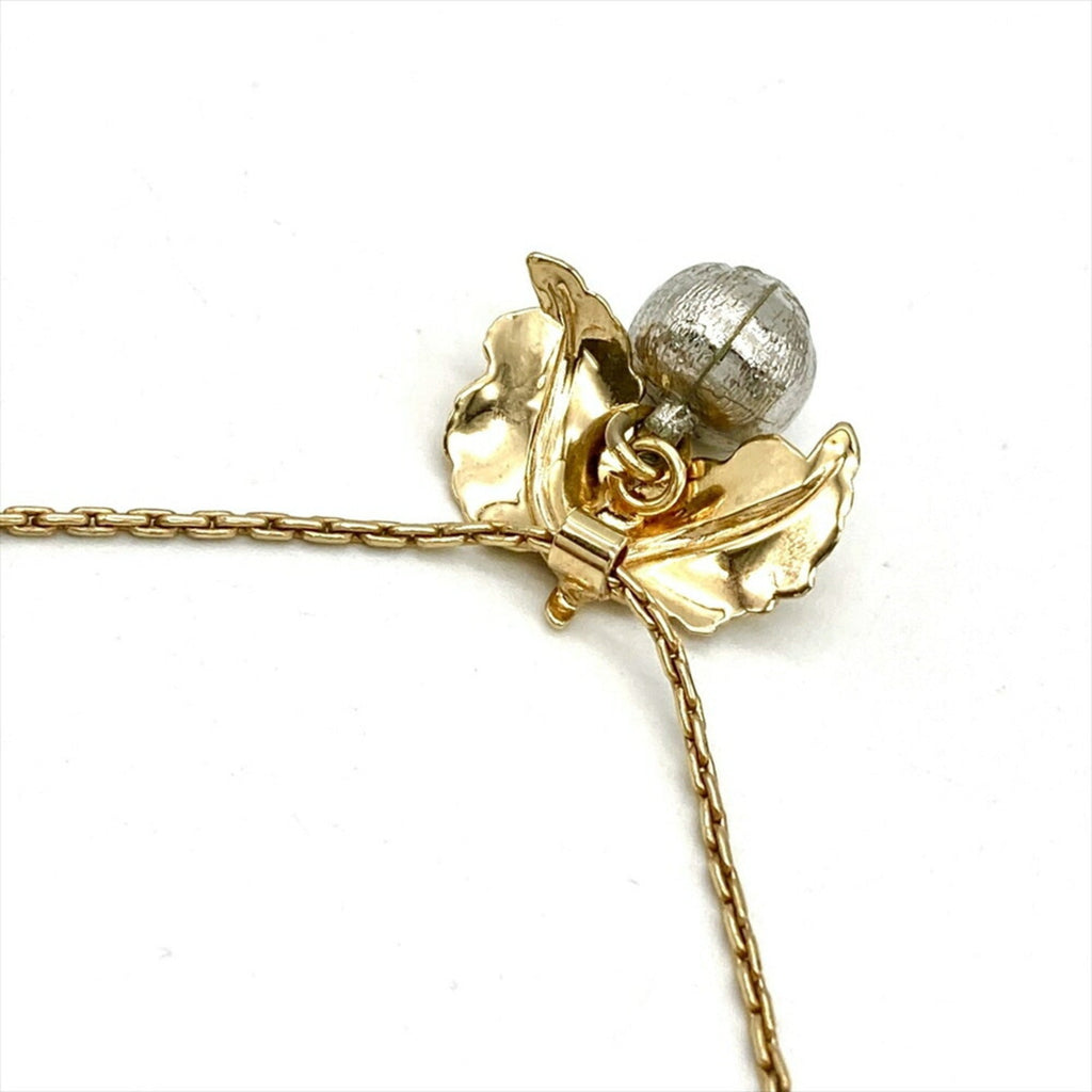 Leaf Combi Pendant Necklace Metal