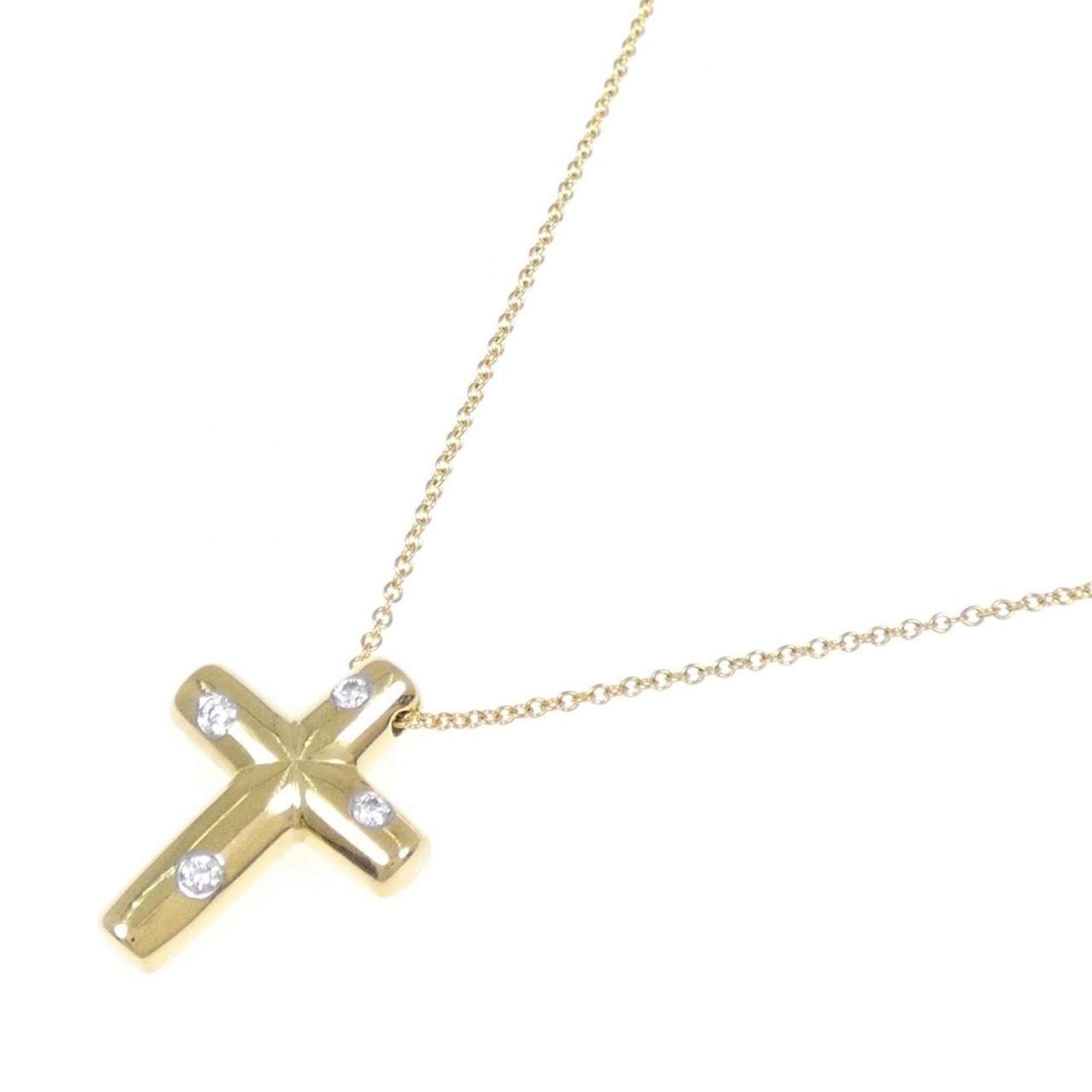 Pendant Necklace 18K Yellow Gold with Diamond